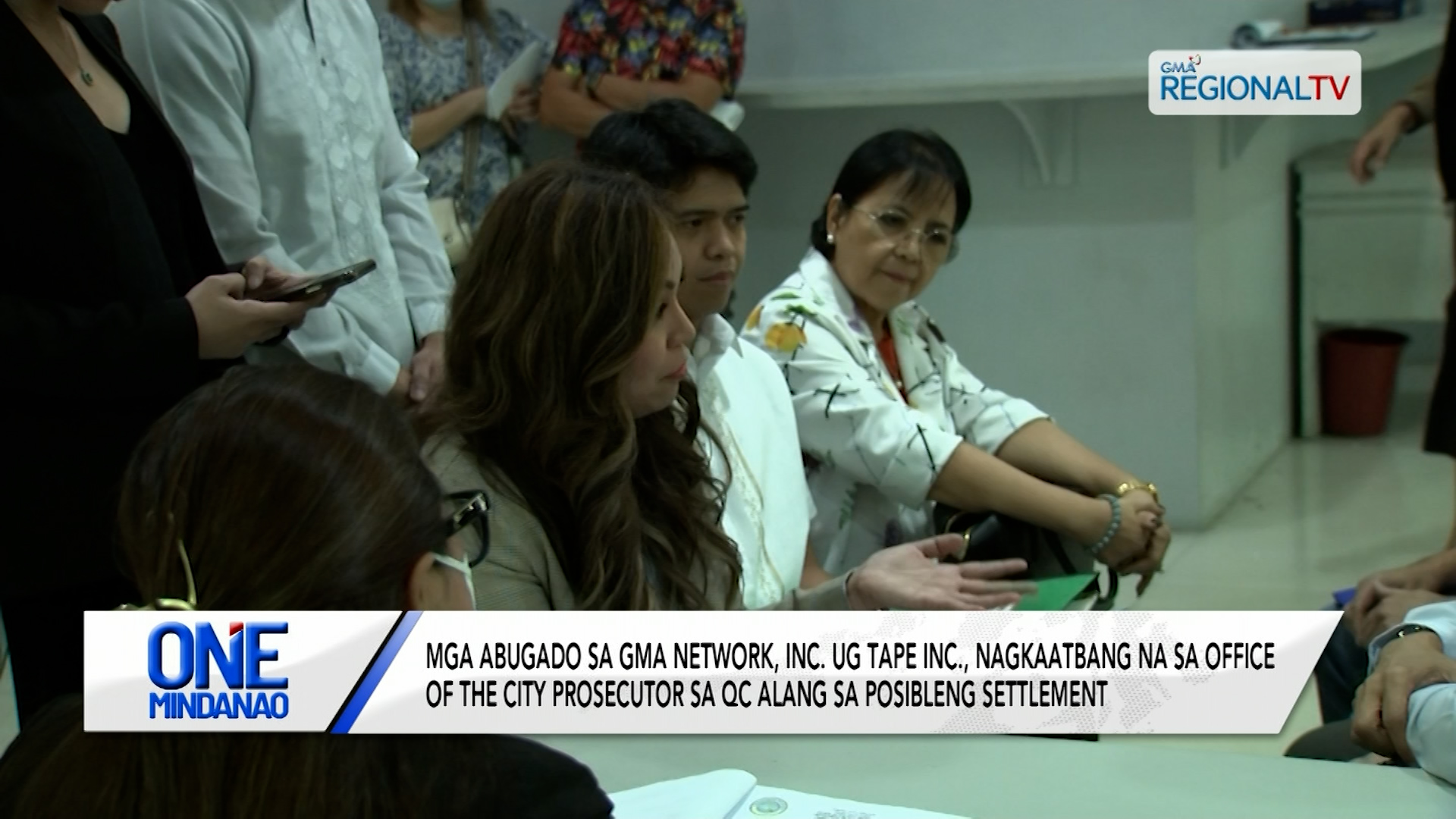 Mga abugado sa GMA Network, Inc. ug Tape INC., nagkaatbang