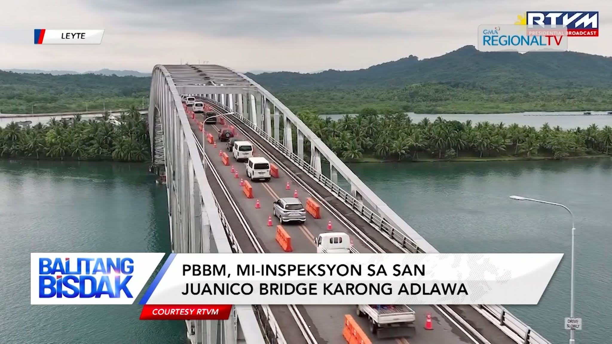 Eastern Visayas, gipaubos sa state of calamity sa pagpaayo sa San Juanico Bridge