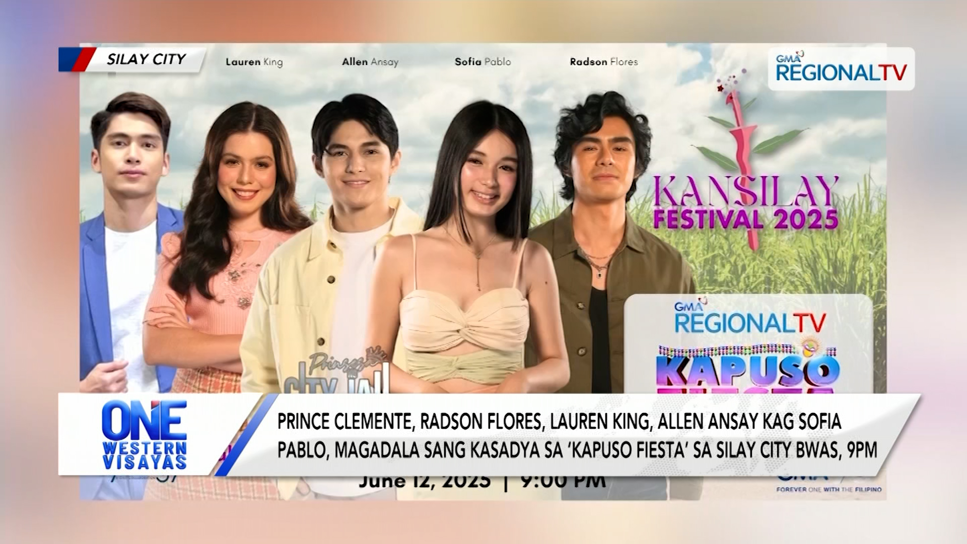 ‘Kapuso Fiesta’ sa Silay City bwas, 9pm
