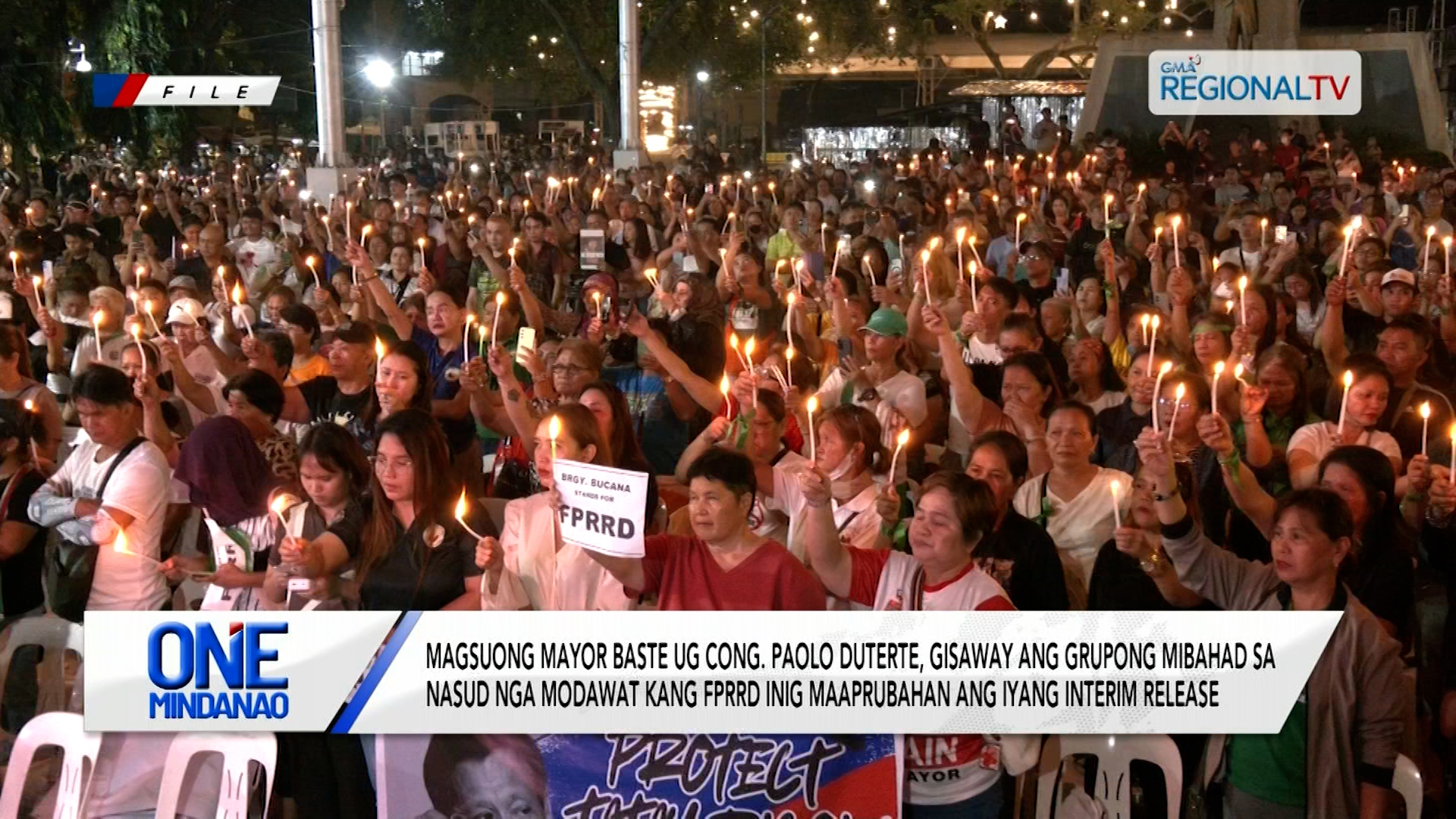 Mga Duterte, gisaway ang grupong mibahad sa nasud nga modawat kang FPRRD