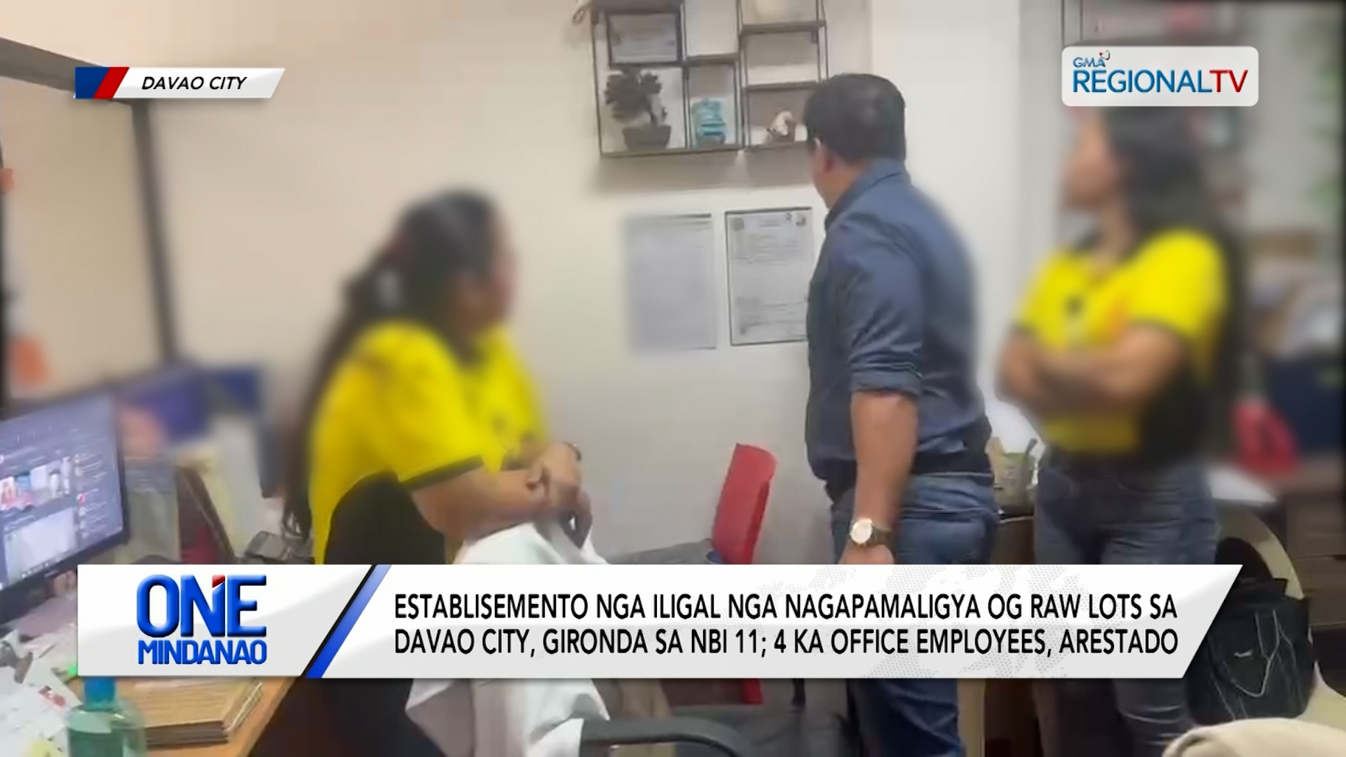 Establisemento nga iligal nga nagapamaligya og raw lots sa Davao City, gironda