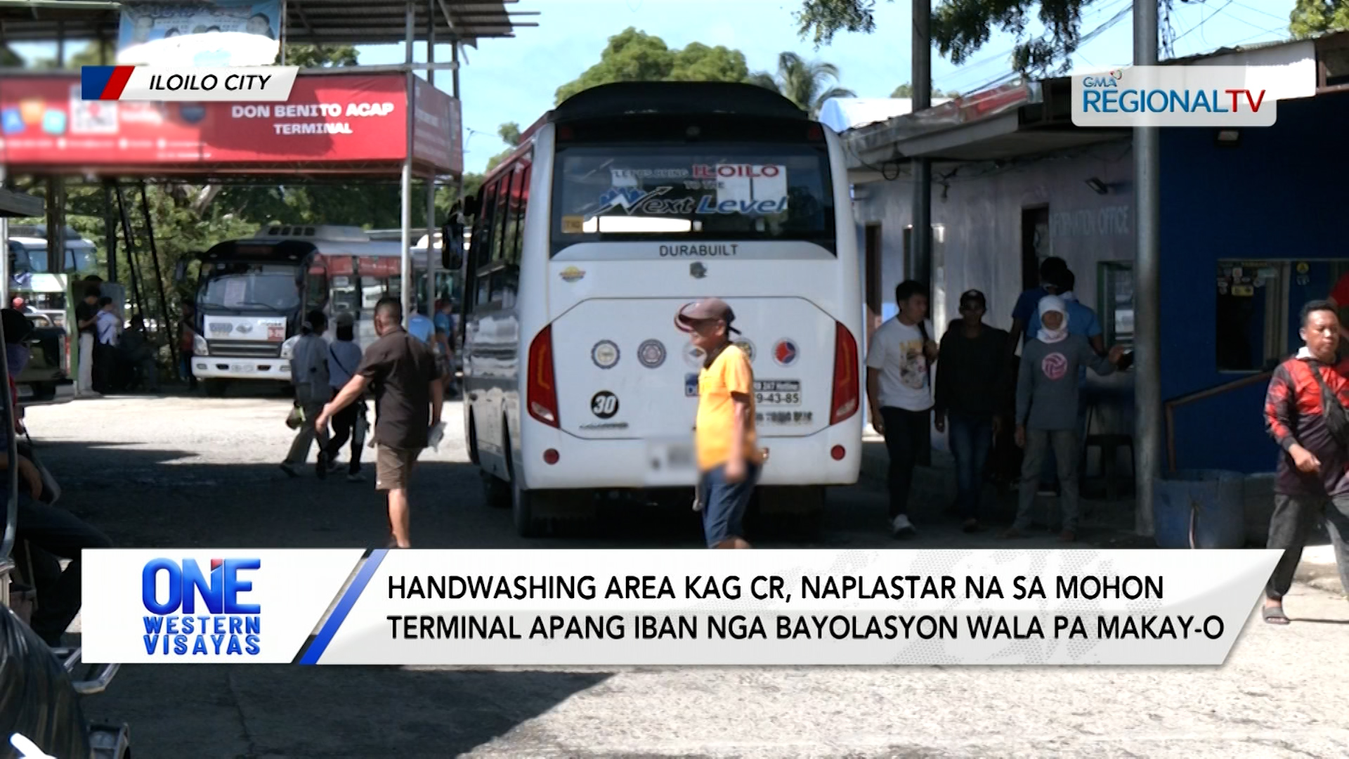 Comfort room sa Mohon Terminal naplastar na; iban nga bayolasyon wala pa makay-o