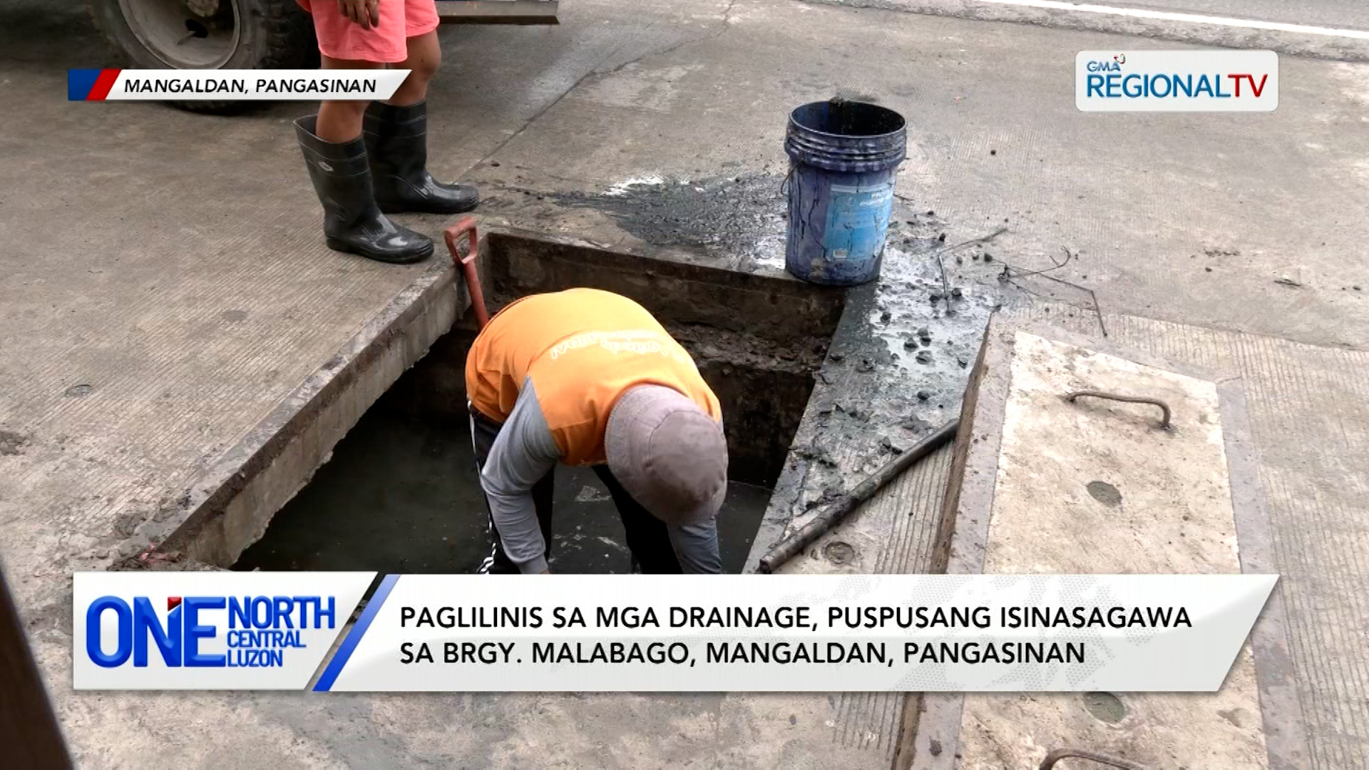 Paglilinis sa mga drainage, puspusang isinasagawa sa Brgy. Malabago