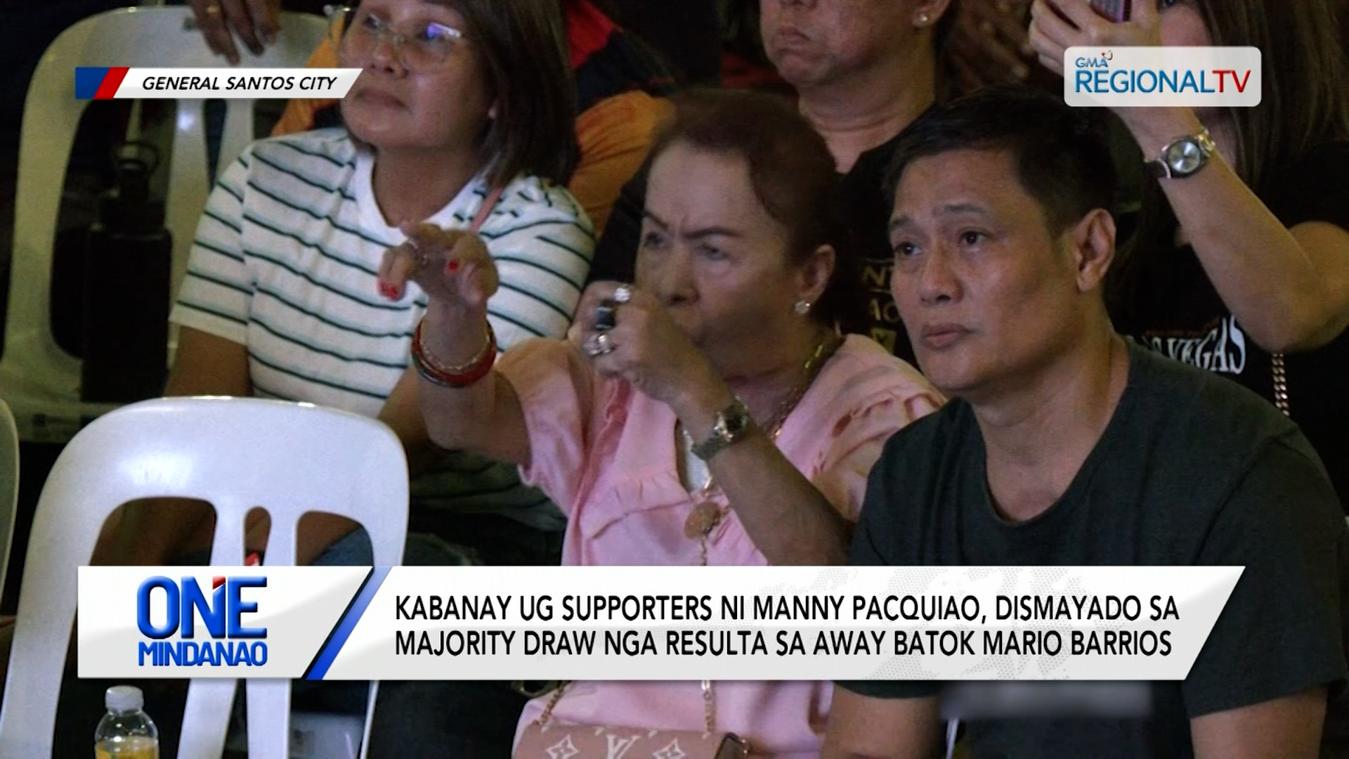 Supporters ni Pacquiao, dismayado sa resulta sa away batok Mario Barrios| One Mindanao