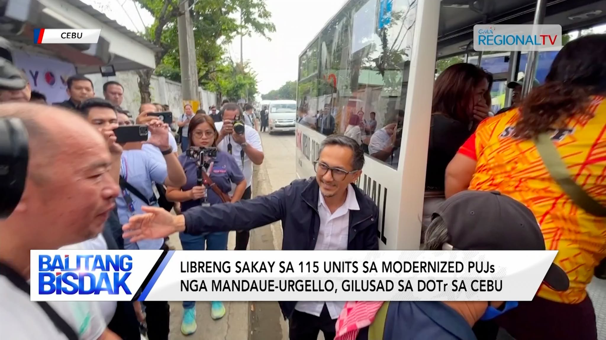 Libreng sakay sa modernized PUJs nga Mandaue-Urgello, gilusad sa DOTr sa Cebu | Balitang Bisdak