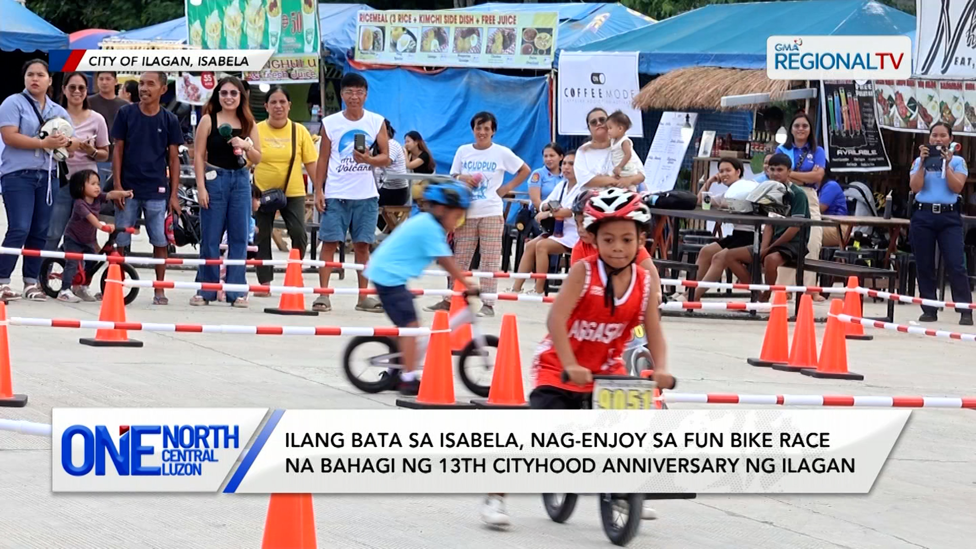 Ilang bata, nag-enjoy sa fun bike race na bahagi ng Cityhood Anniversary  | One North Central Luzon