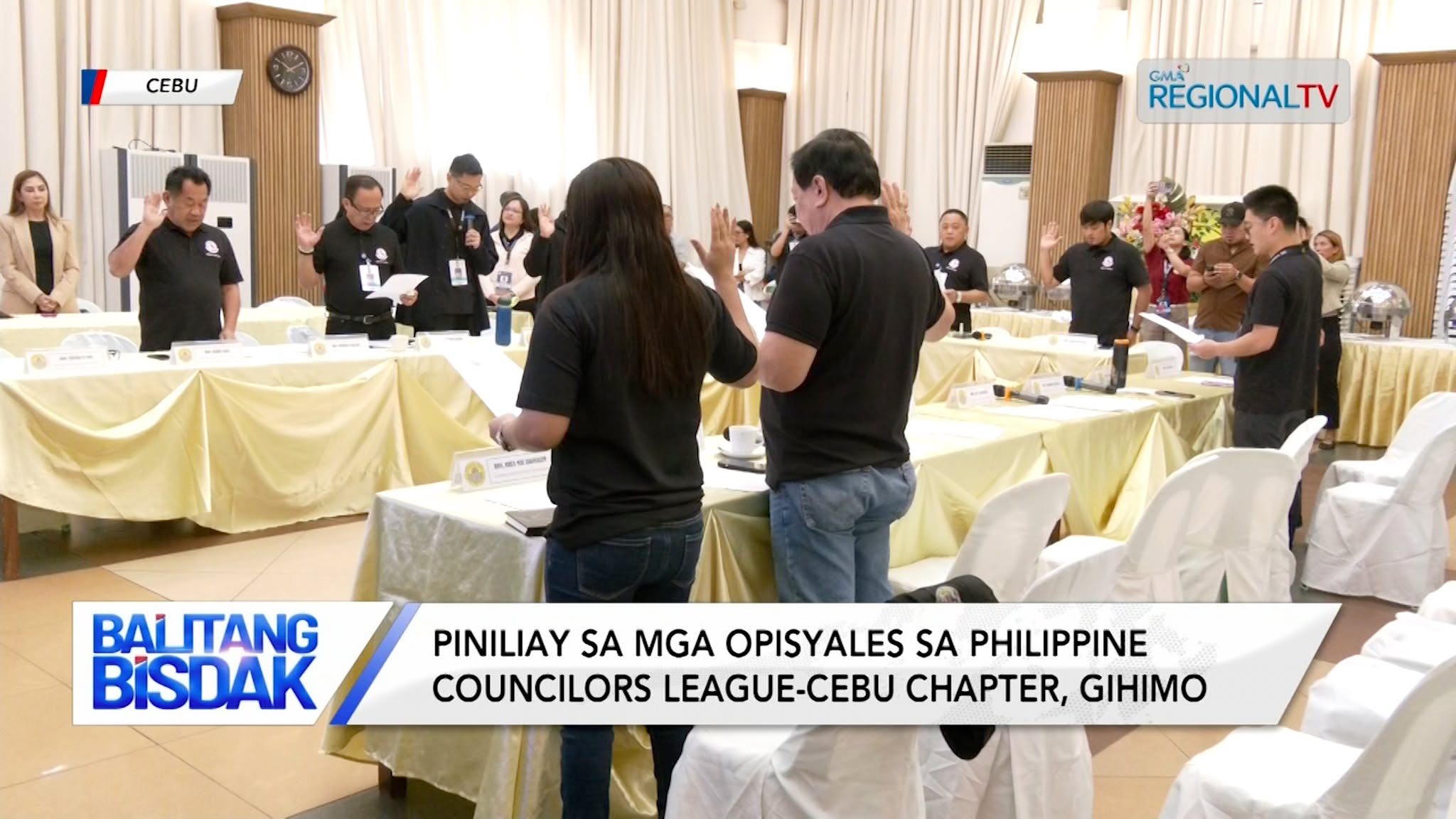 Piniliay sa opisyales sa Philippine Councilors League-Cebu City chapter, gihimo | Balitang Bisdak