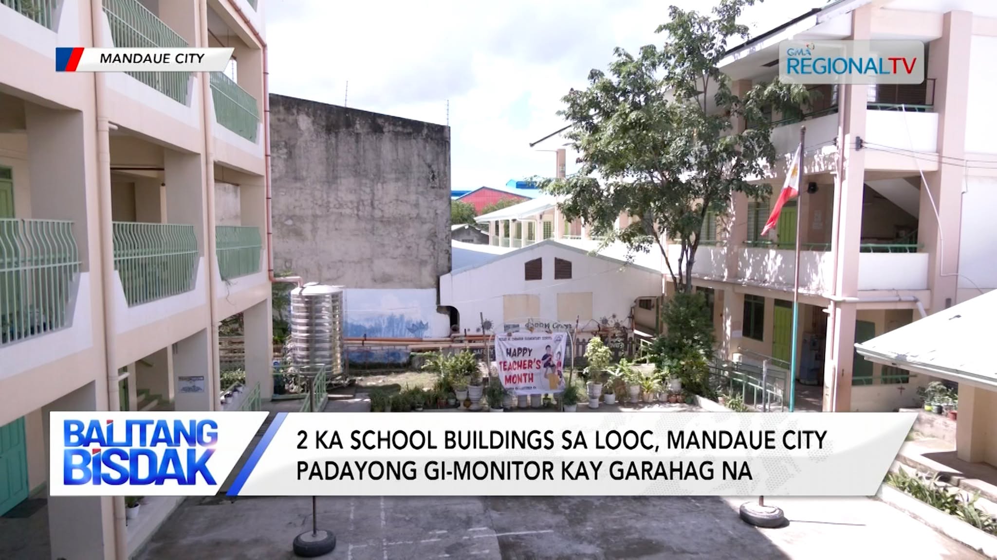 2 ka Garahag nga School Building sa Brgy. Looc, Mandaue City, Gi-monitor | Balitang Bisdak