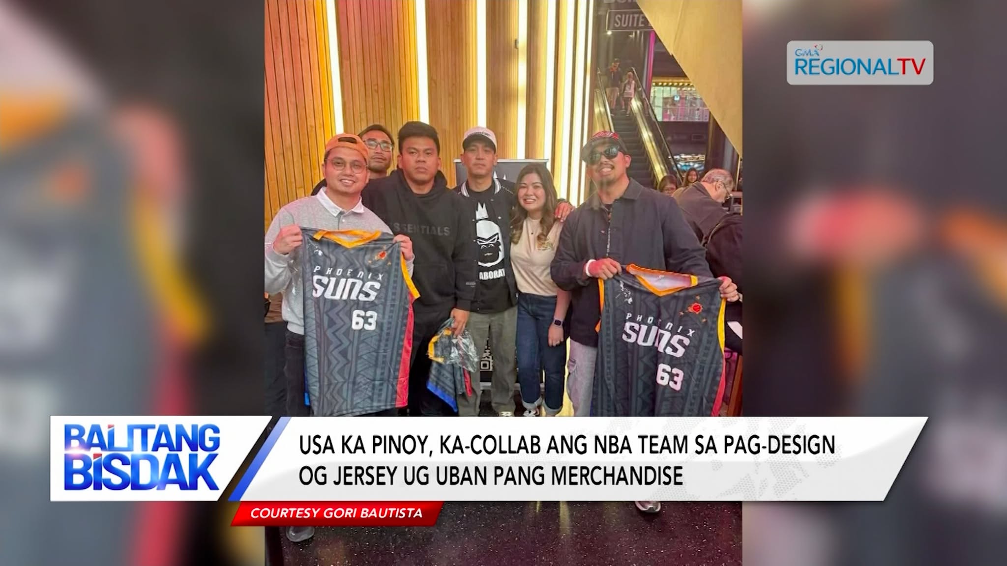 Filipino-Inspired Jersey, Bida sa usa ka Kalihukan sa NBA | Balitang Bisdak