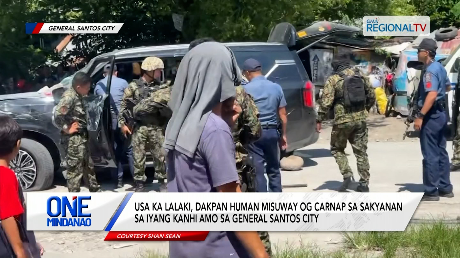 Usa ka lalaki, dakpan human misuway og carnap sa sakyanan sa iyang kanhi amo | One Mindanao
