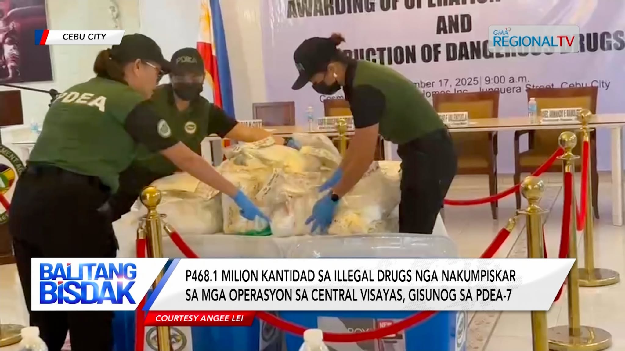 P468.1 Million Kantidad sa Illegal Drugs nga Nakunpiskar, Gisunog | Balitang Bisdak