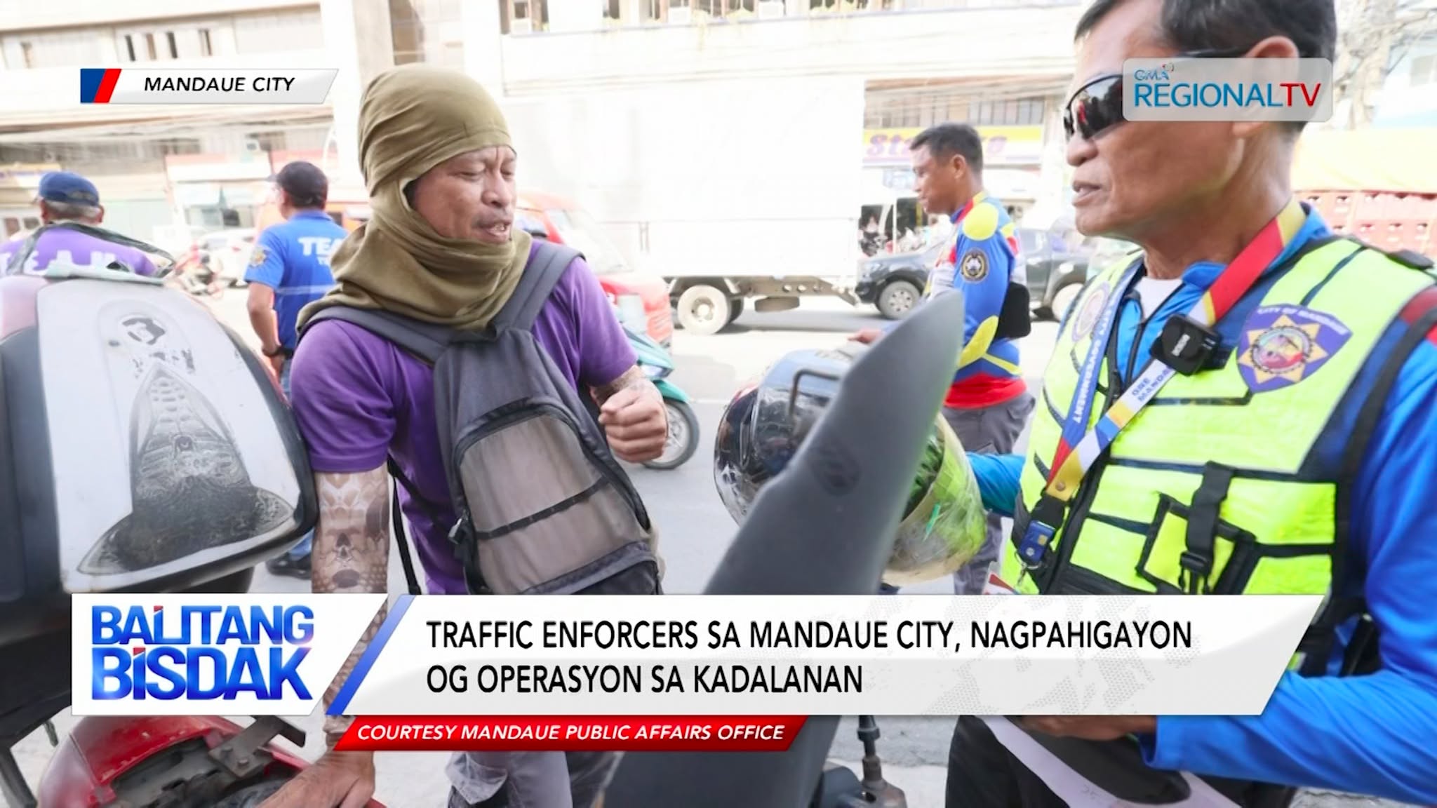 Traffic Enforcers sa Mandaue City, Nagpahigayon og Operasyon sa Kadalanan | Balitang Bisdak