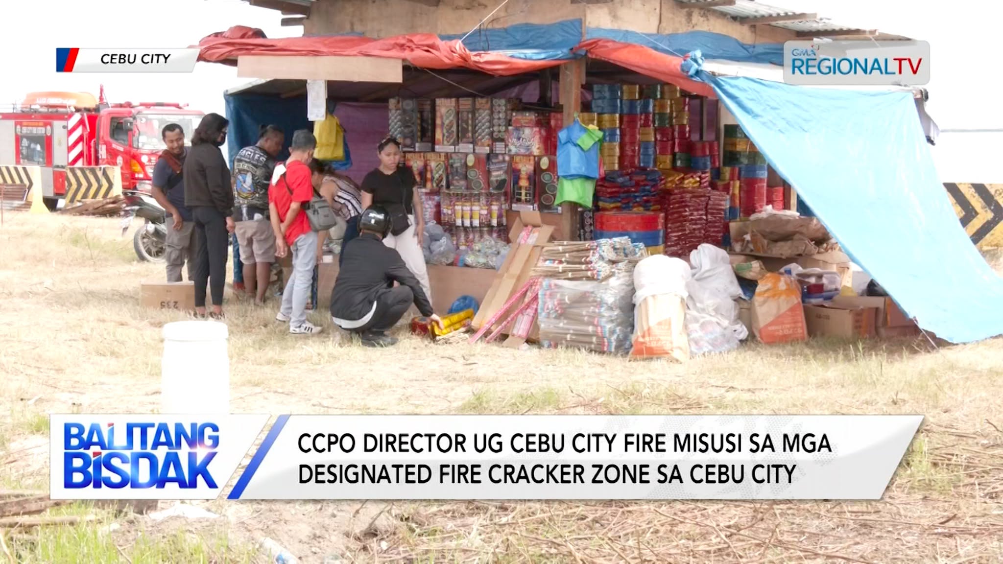 CCPO Director ug Cebu City Fire, Misusi sa Fire Cracker Zone sa Cebu City | Balitang Bisdak