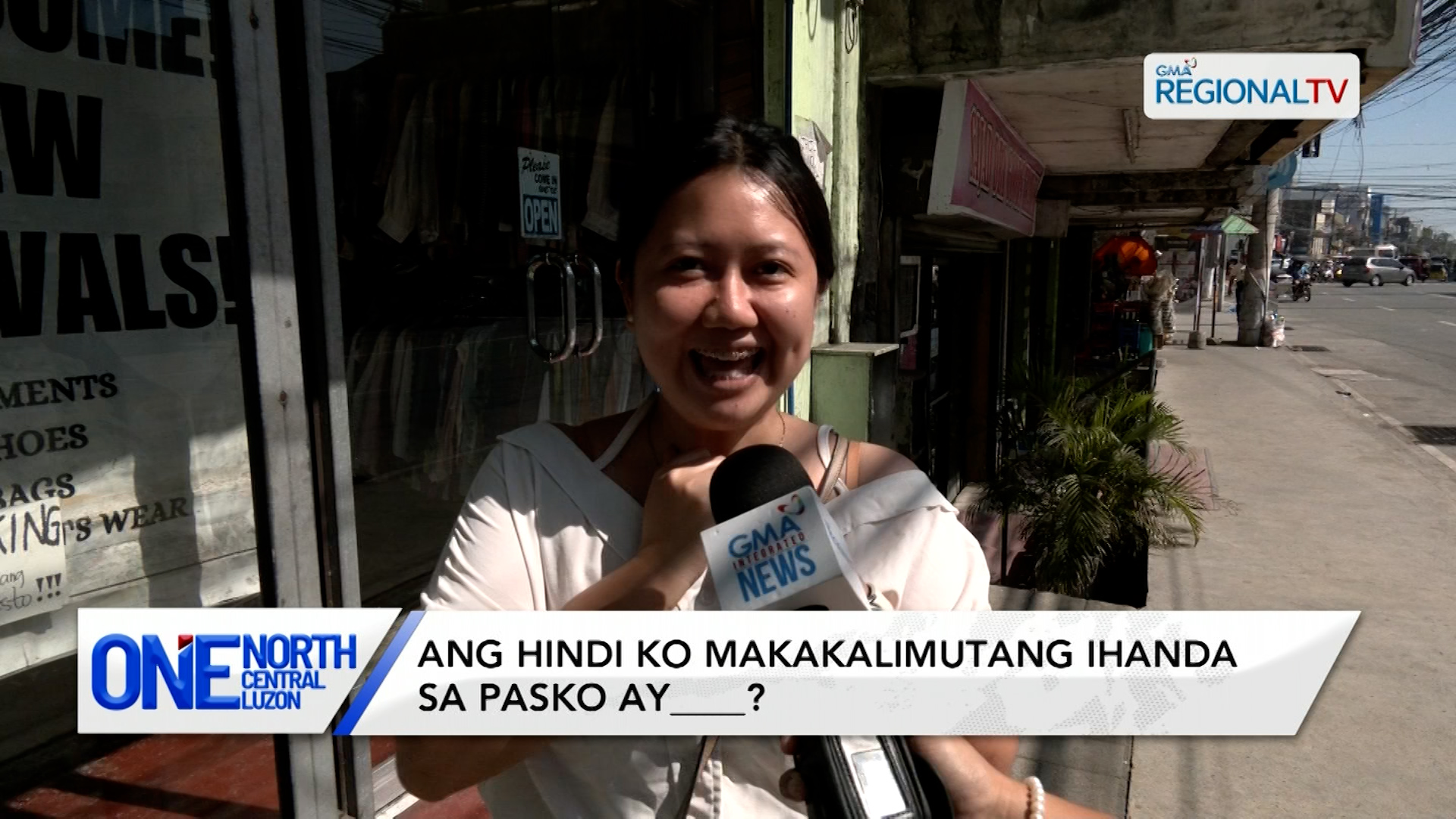 Ang hindi ko makakalimutang ihanda sa Pasko ay____? | One North Central Luzon
