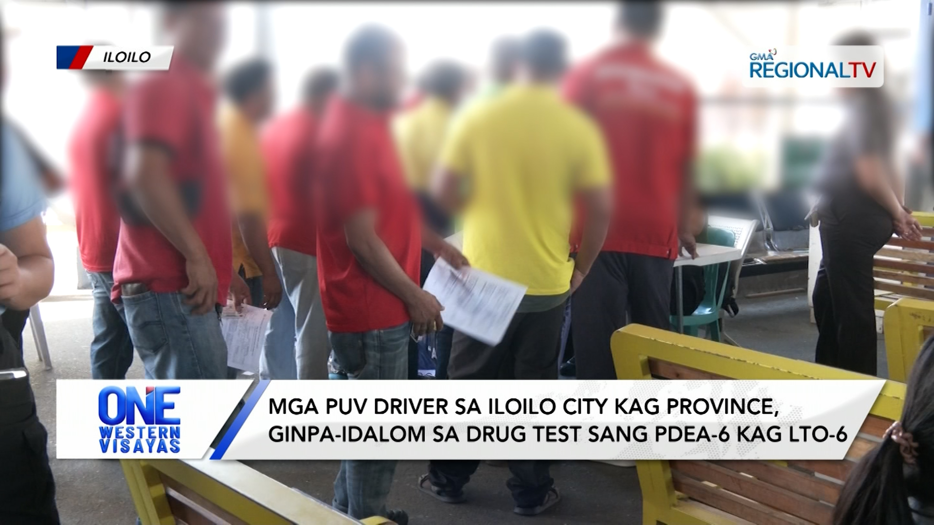 Mga PUV driver sa Iloilo City kag province, ginpa-idalom sa drug test | One Western Visayas