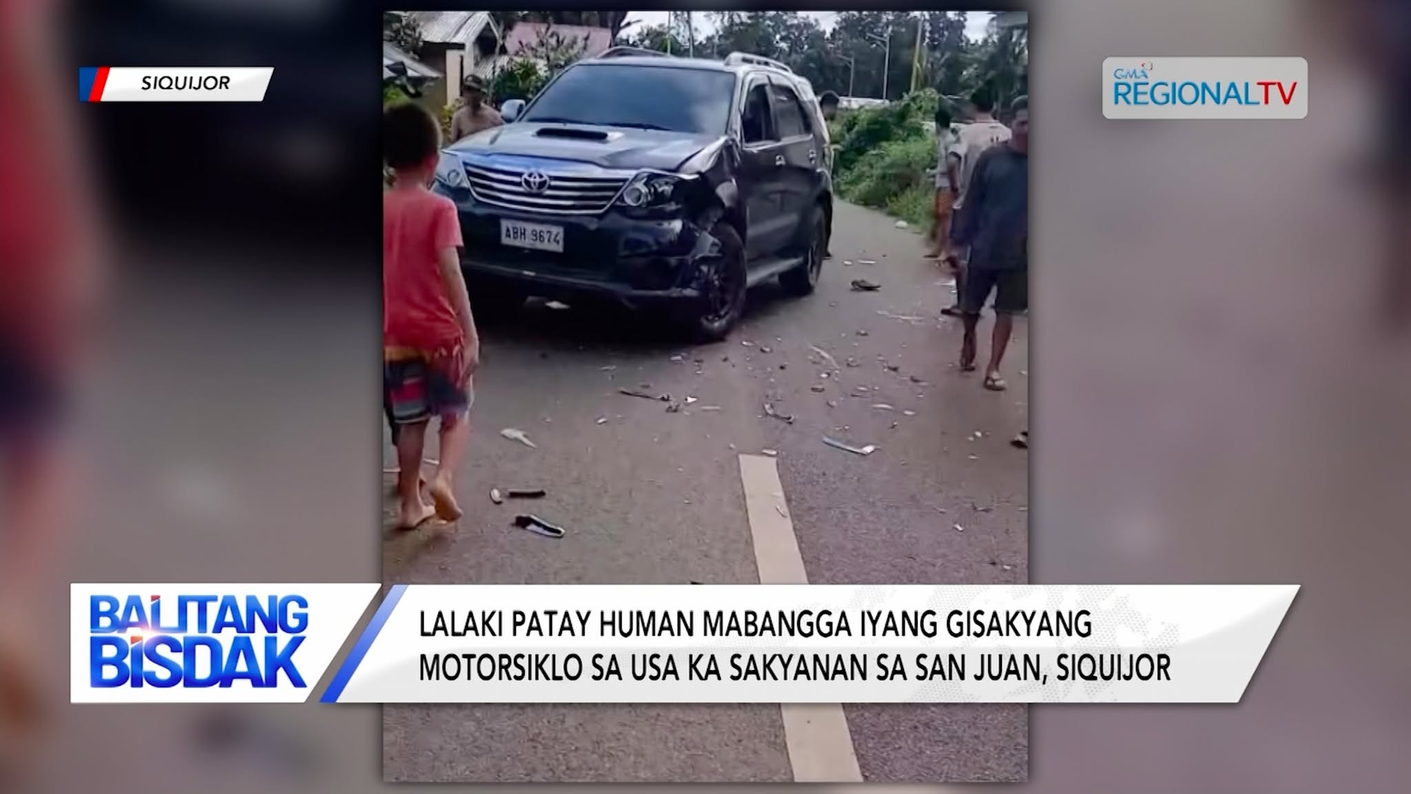 Lalaki Patay Human Mabanggaan sa usa ka Sakyanan sa San Juan, Siquijor | Balitang Bisdak