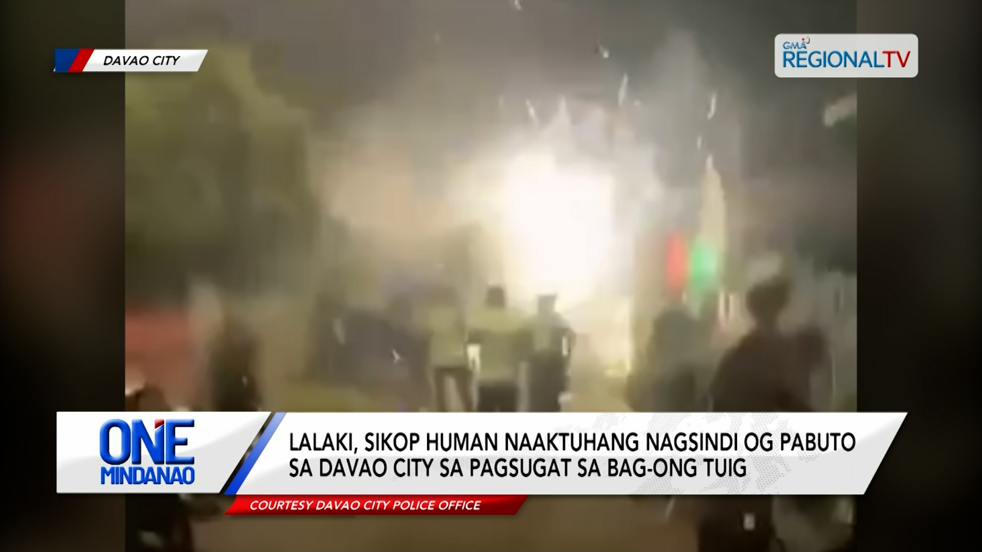 Lalaki, sikop human naaktuhang nagsindi og pabuto sa Davao City | One Mindanao