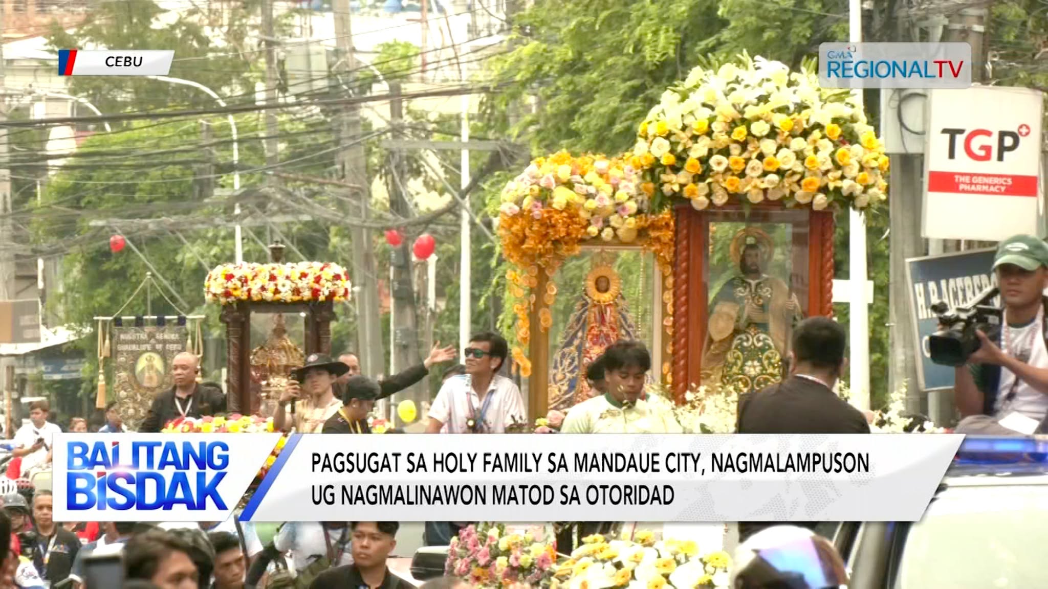Pagsugat sa Holy Family, Nagmalampuson ug Nagmalinawon | Balitang Bisdak