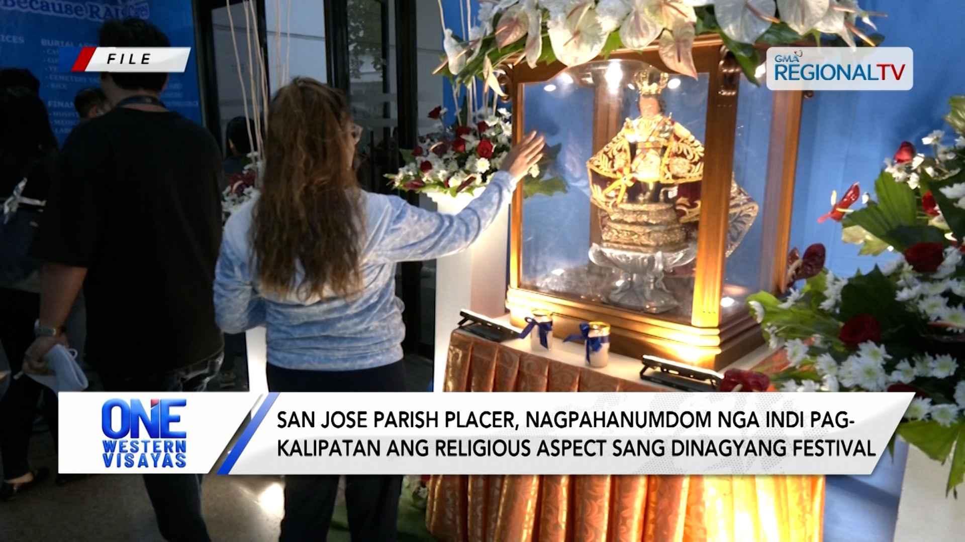 Indi pagkalipatan ang religious aspect sang Dinagyang Festival | One Western Visayas