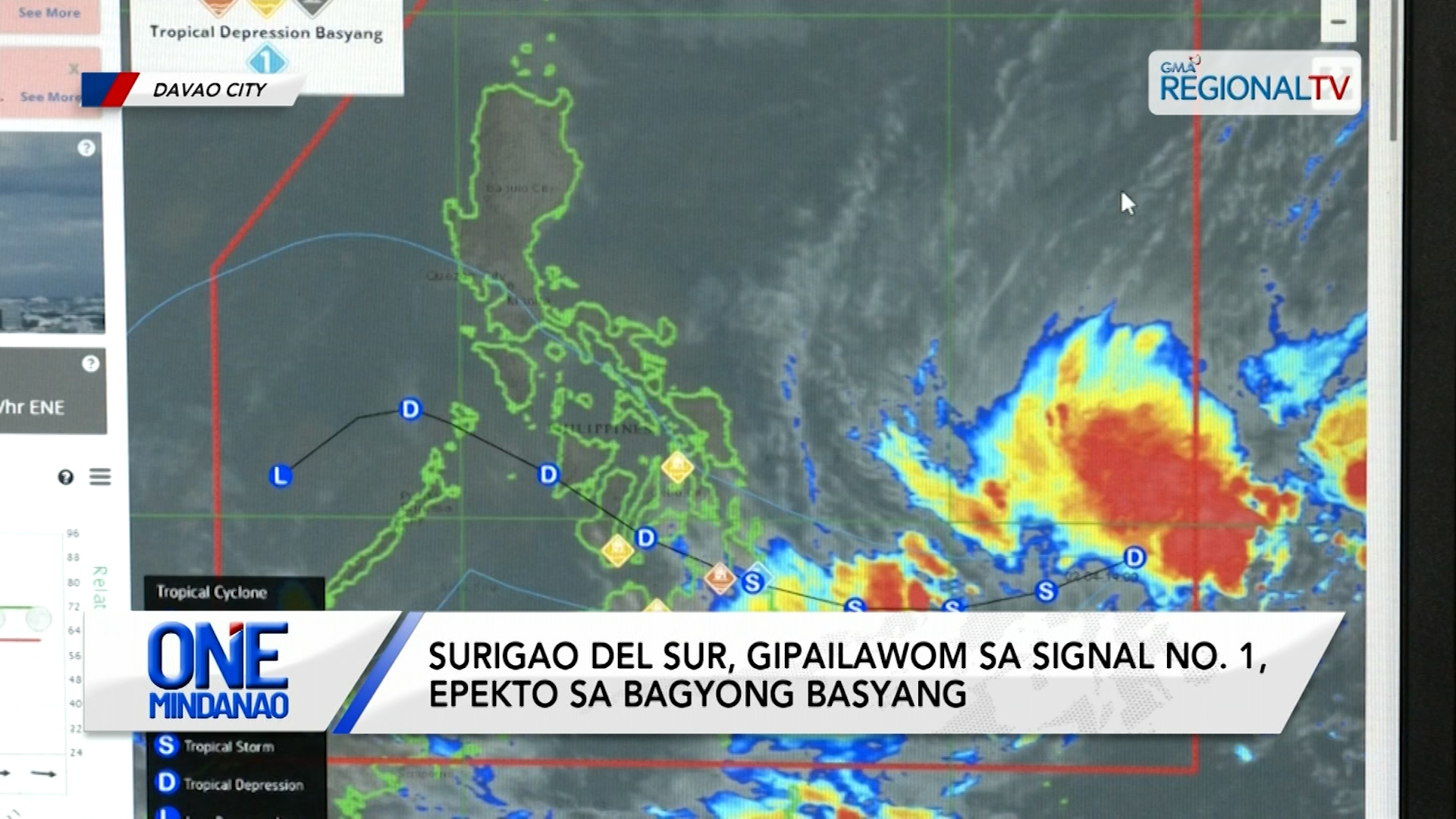 Surigao del Sur, gipailawom sa Signal No. 1, epekto sa Bagyong Basyang | One Mindanao