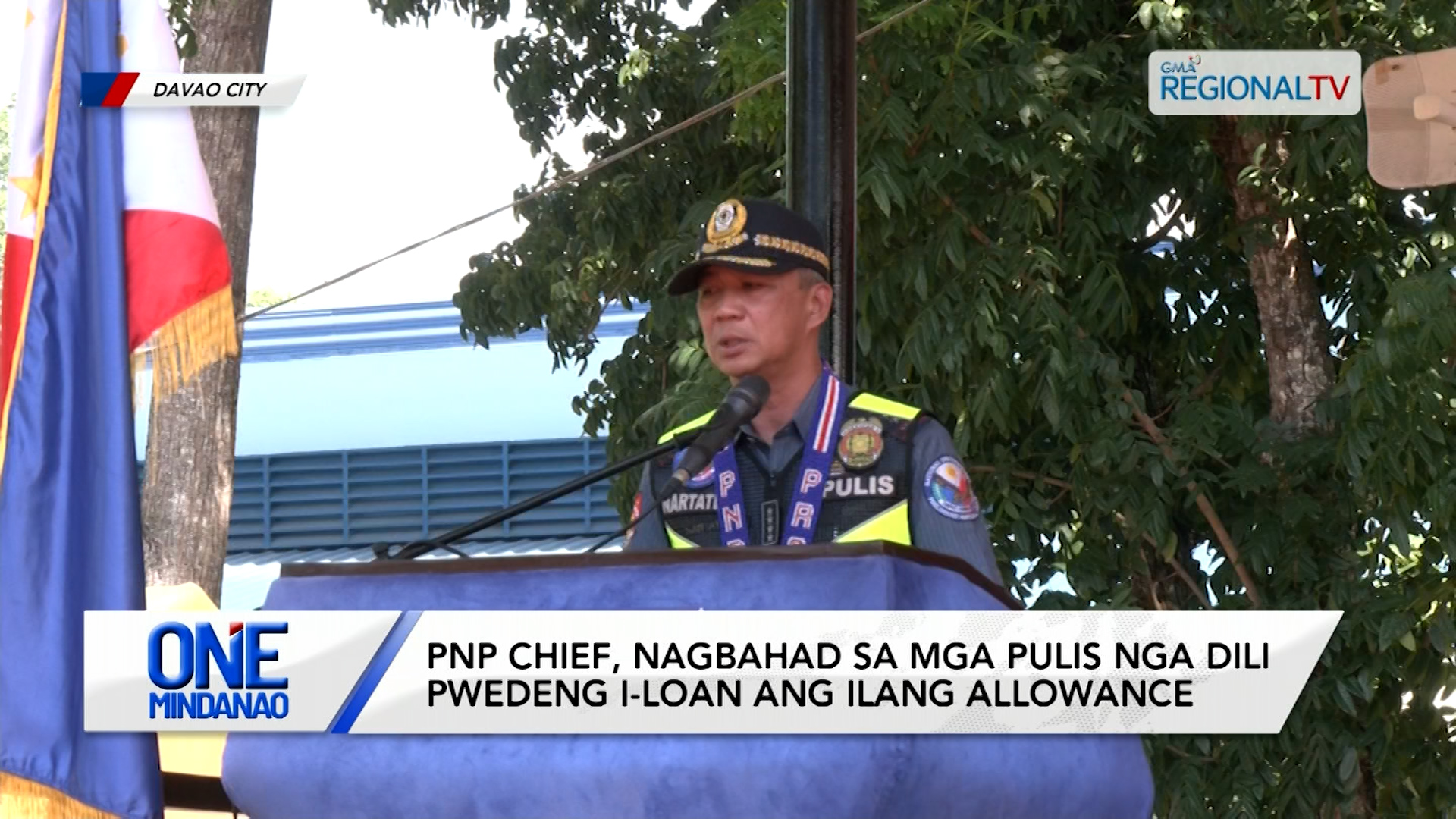 Command visit ni PNP Chief Gen. Nartatez Jr. sa PRO-11, gipahigayon | One Mindanao