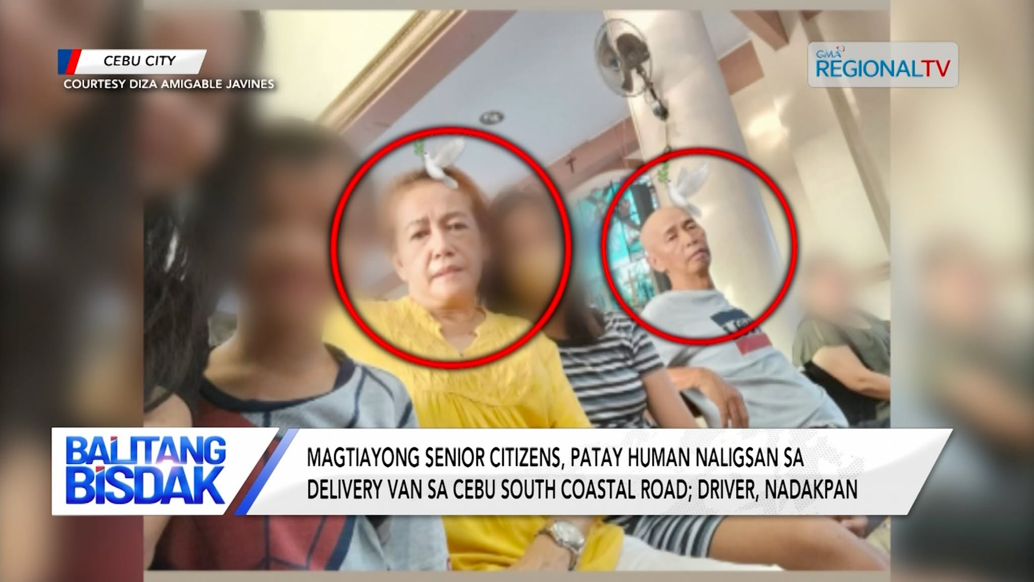 Magtiayong Senior Citizens, Patay human Naligsan sa Delivery Van | Balitang Bisdak
