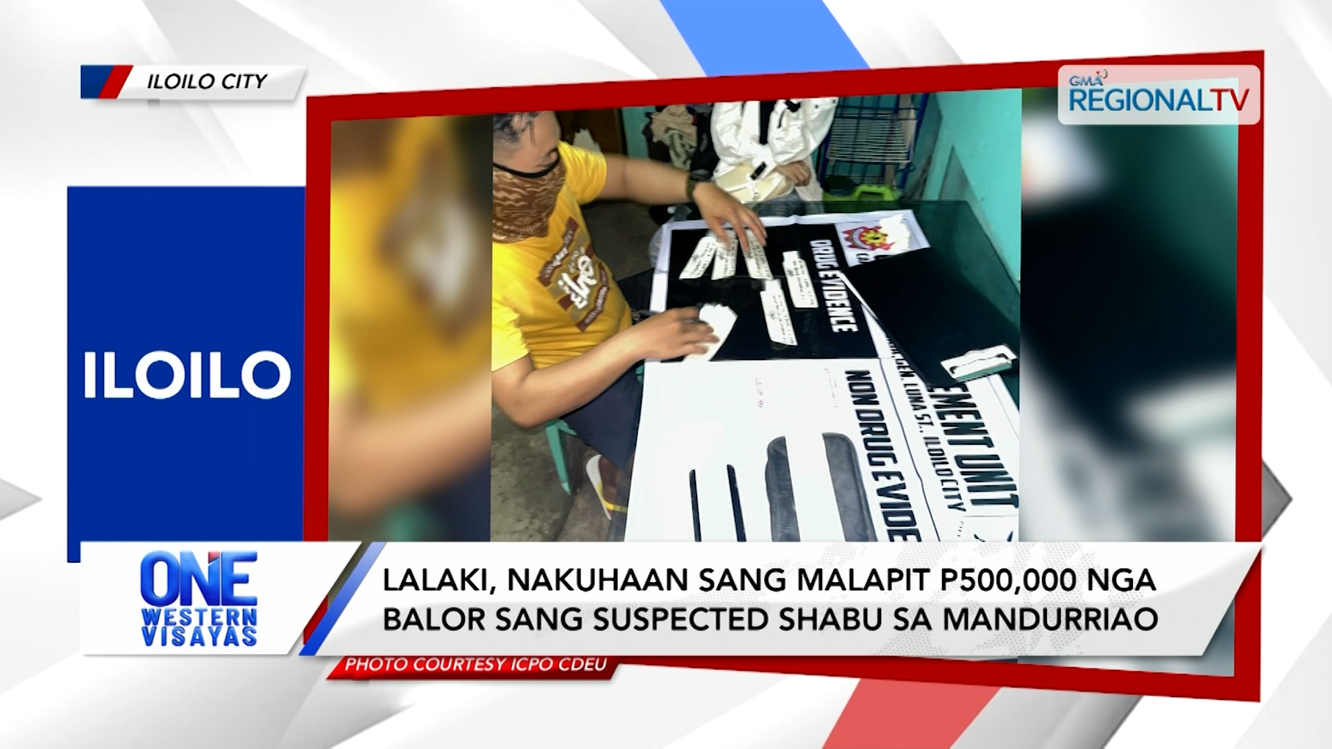 Lalaki, nakuhaan sang malapit P500,000 nga balor sang suspected shabu | One Western Visayas