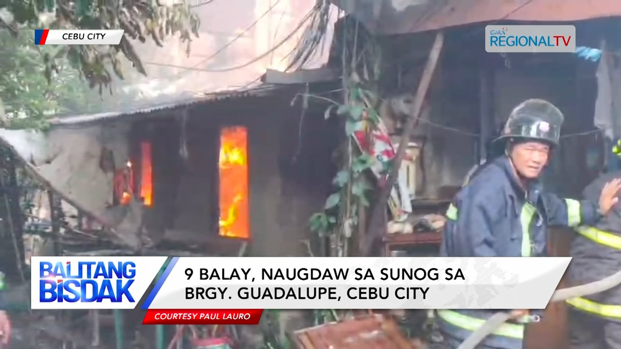 9 Balay, Naugdaw sa Sunog sa Brgy. Guadalupe, Cebu City | Balitang Bisdak