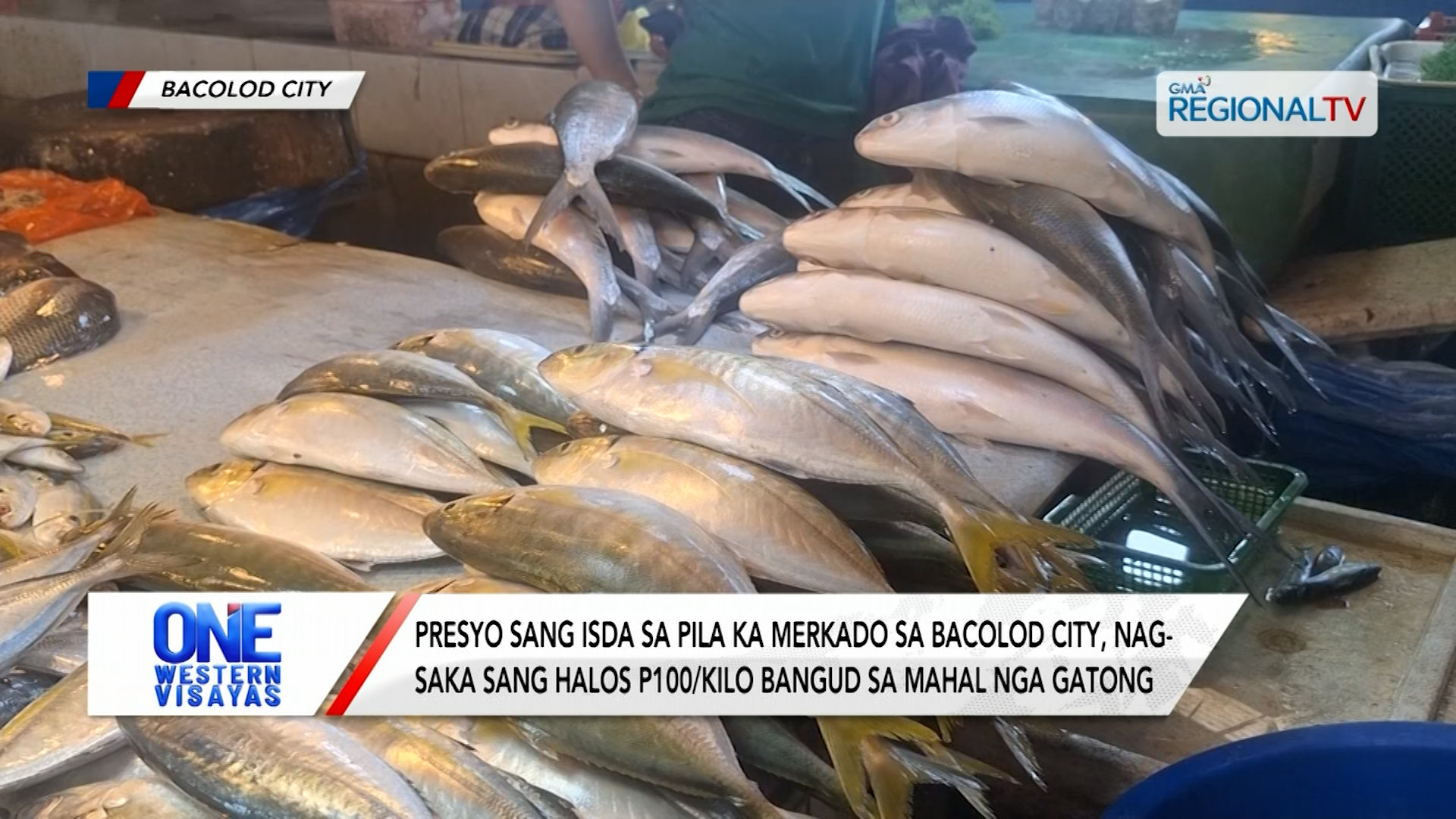 Presyo sang isda sa pila ka merkado sa Bacolod City, nagsaka | One Western Visayas
