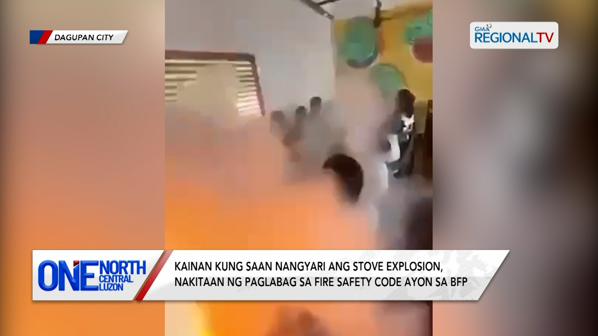 Kainan kung saan nangyari ang stove explosion, nakitaan ng paglabag | One North Central Luzon