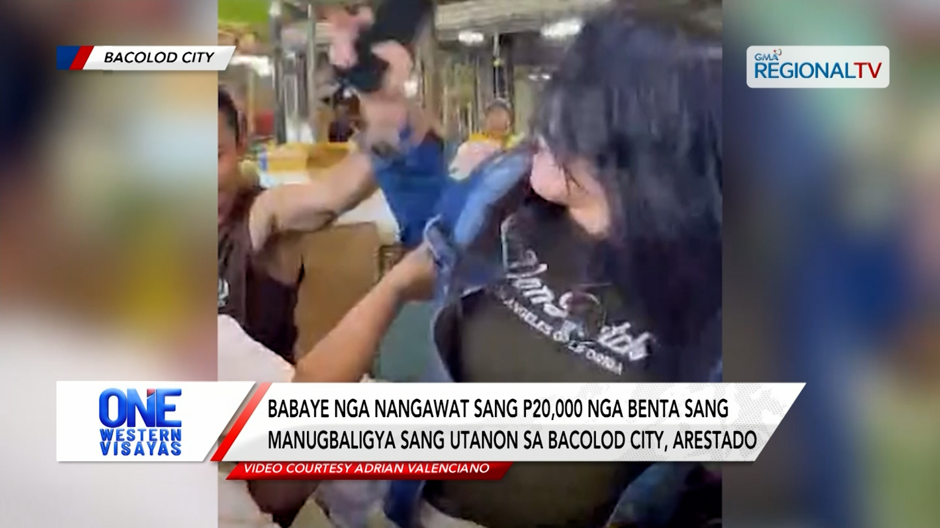 Babaye nga nangawat sang benta sang manugbaligya sang utanon sa Bacolod City | One Western Visayas