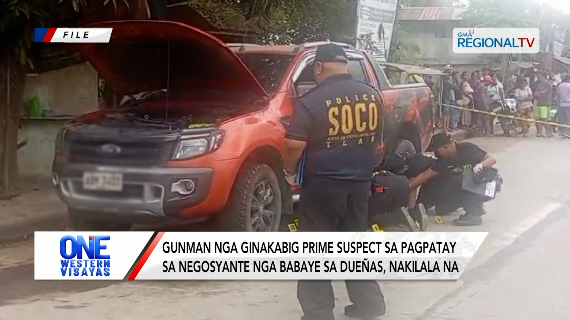 Gunman sa pagpatay sa negosyante nga babaye sa Dueñas, Iloilo nakilala na  | One Western Visayas
