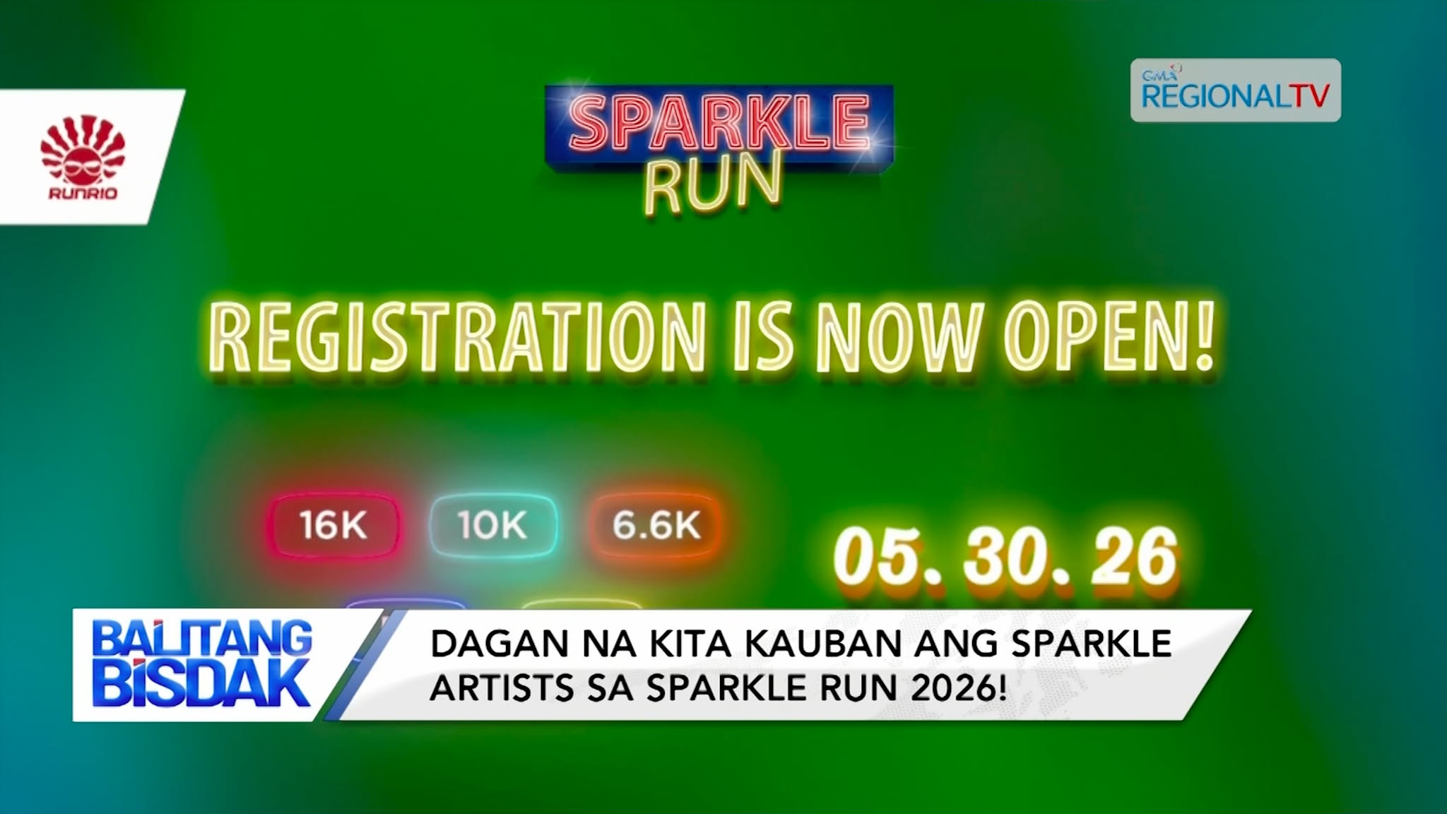 Sparkle Run 2026, Pwede nang Salmotan | Balitang Bisdak