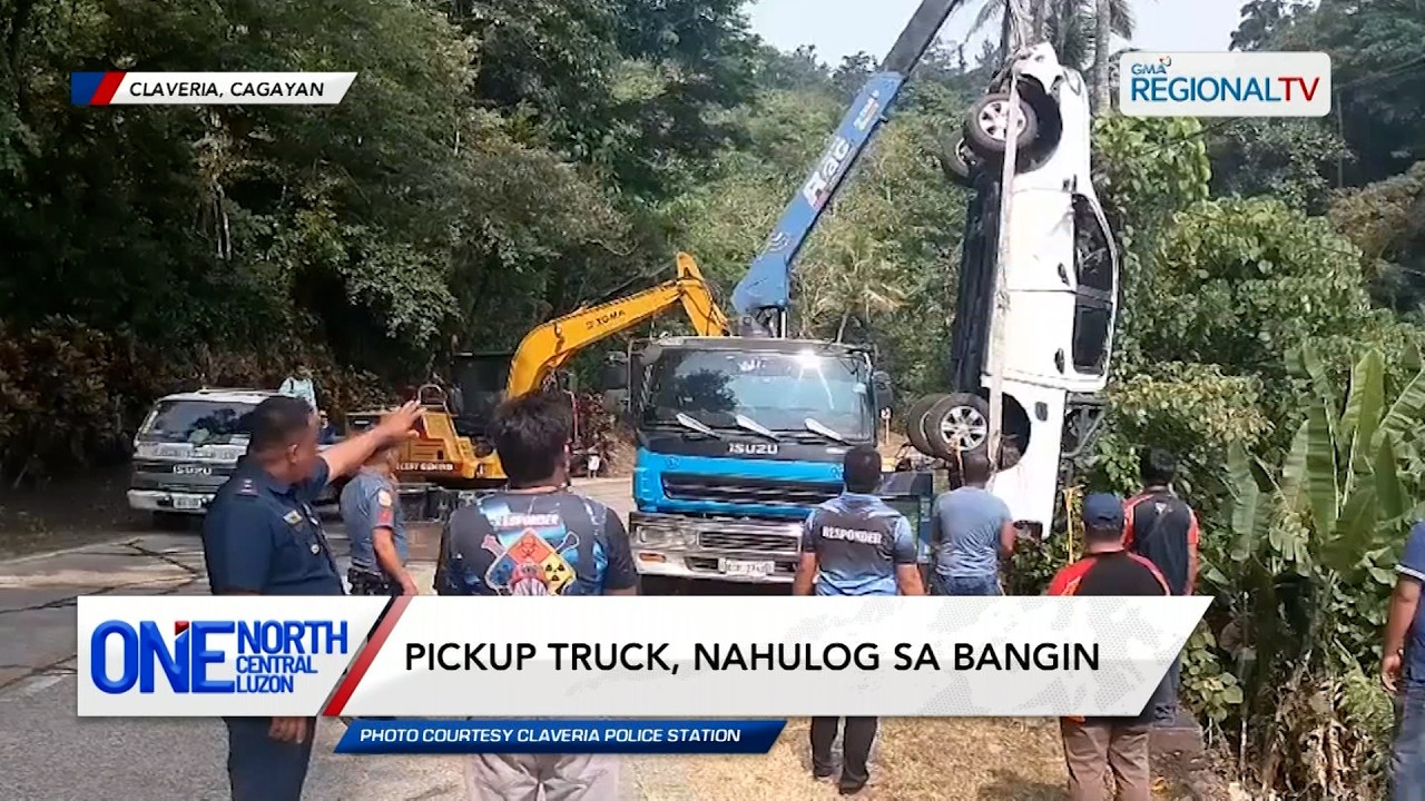 Pickup truck, nahulog sa bangin; 5 sugatan | One North Central Luzon