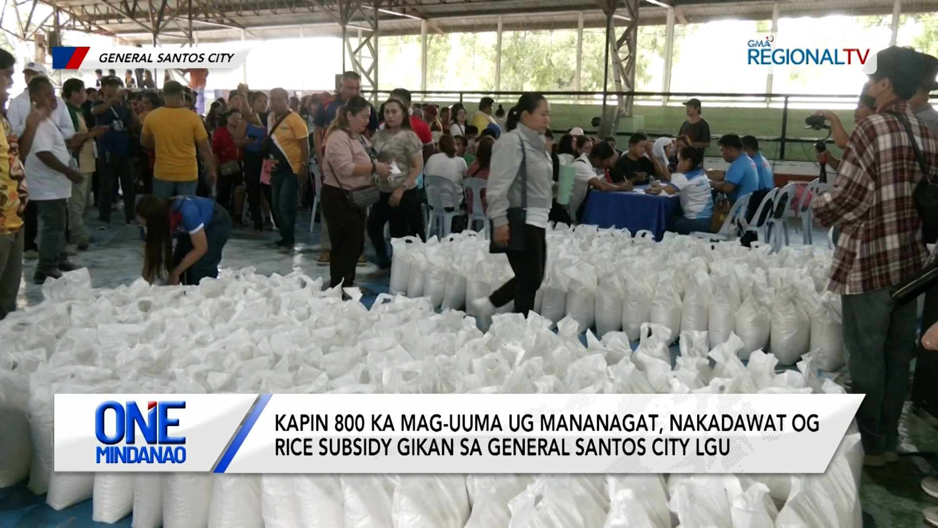 Kapin 800 ka mag-uuma ug mananagat, nakadawat og rice subsidy I One Mindanao