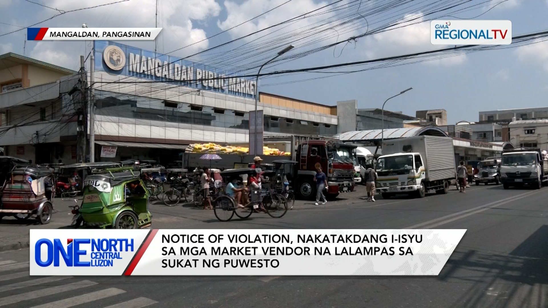 Notice of violation, nakatakdang i-isyu sa lalampas sa sukat ng puwesto | One North Central Luzon