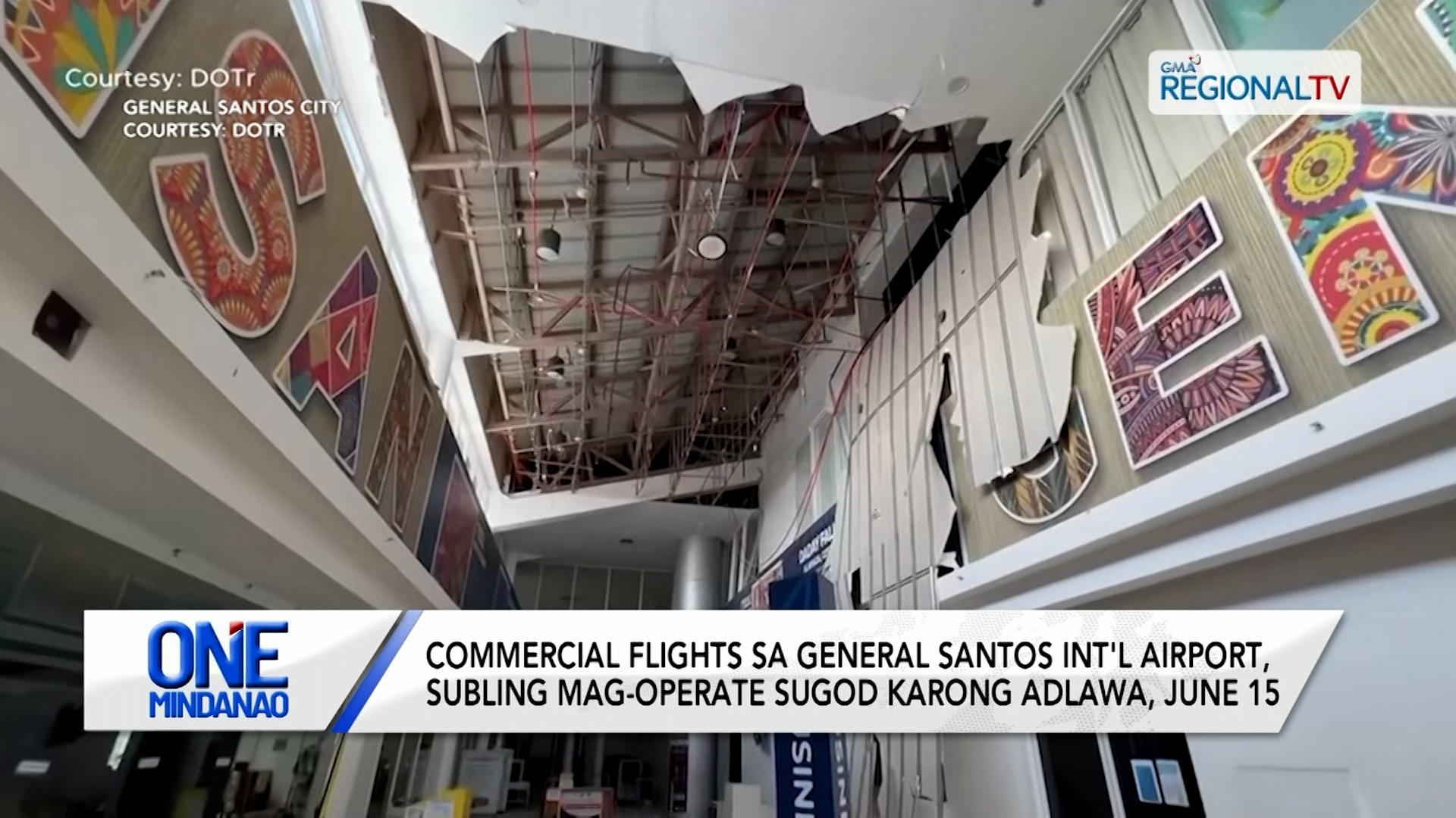 Commercial flights sa General Santos Int'l Airport, subling mag-operate I One Mindanao