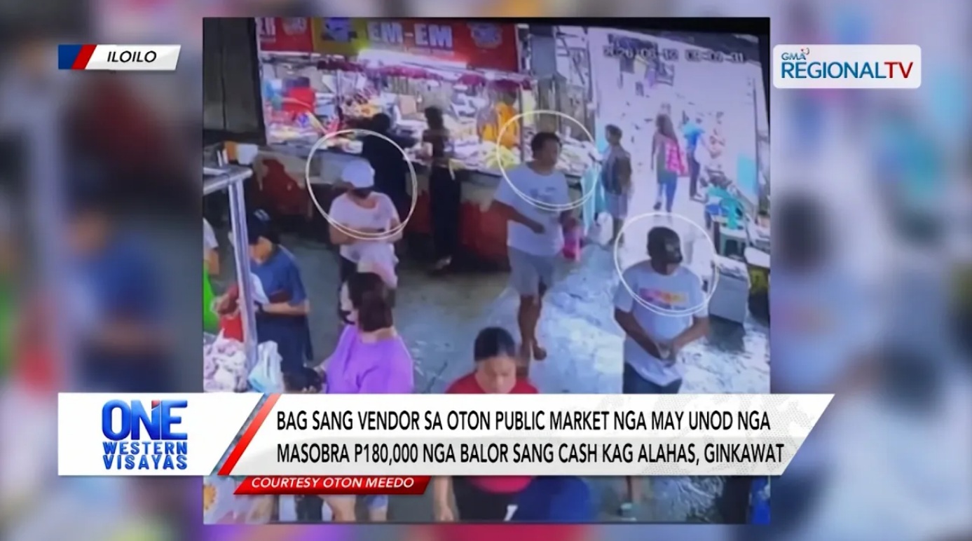 Separado nga insidente sang pagpangawat sa Oton kag Bacolod, nahuli-cam | One Western Visayas