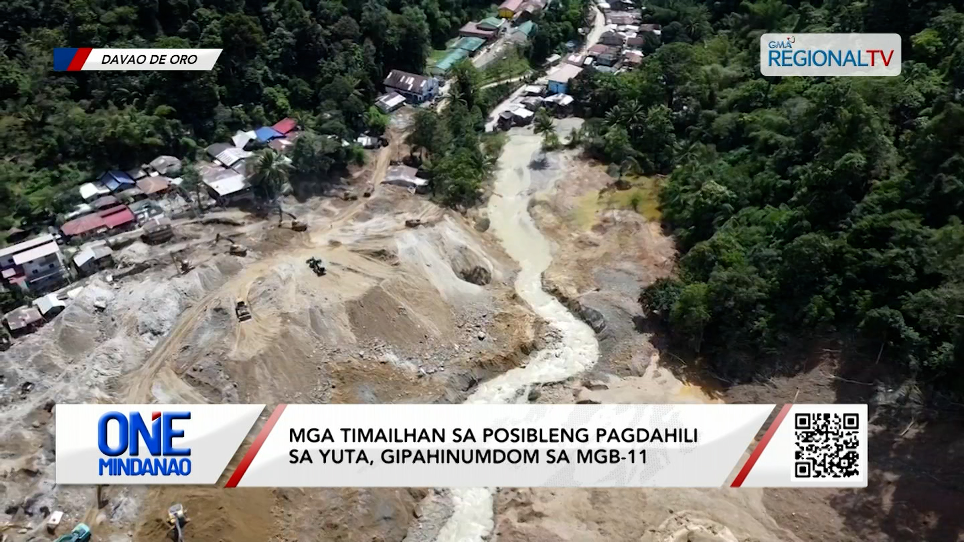 Mga timailhan sa posibleng pagdahili sa yuta, gipahinumdom I One Mindanao