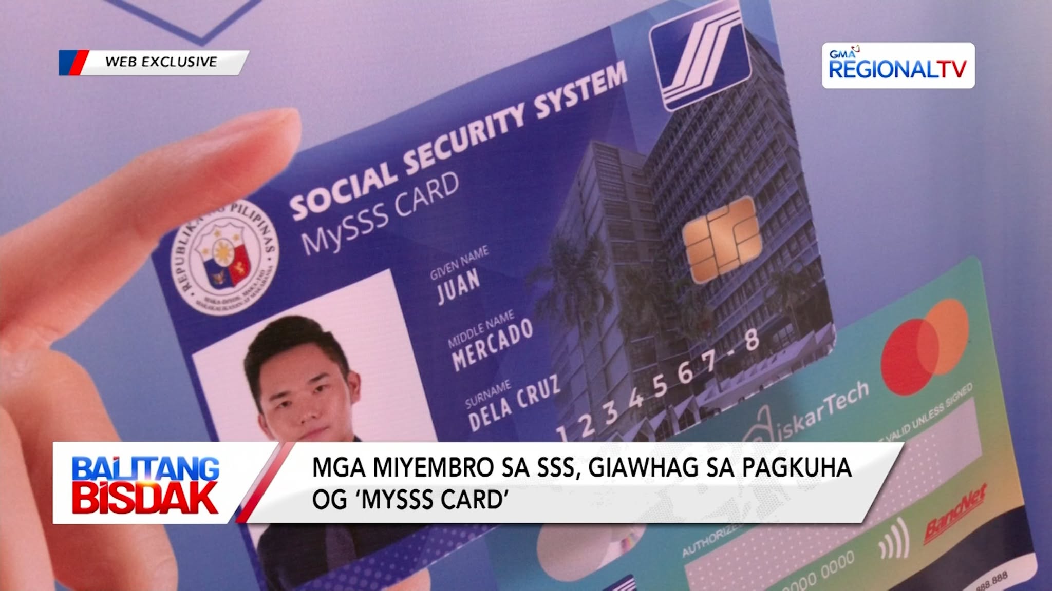 Mga Miyembro sa SSS, Giawhag sa Pagkuha og ‘MySSS Cards’ | Balitang Bisdak