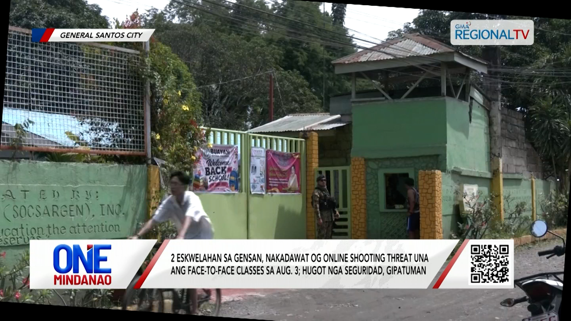 2 eskwelahan sa Gensan, nakadawat og online shooting threat I One Mindanao