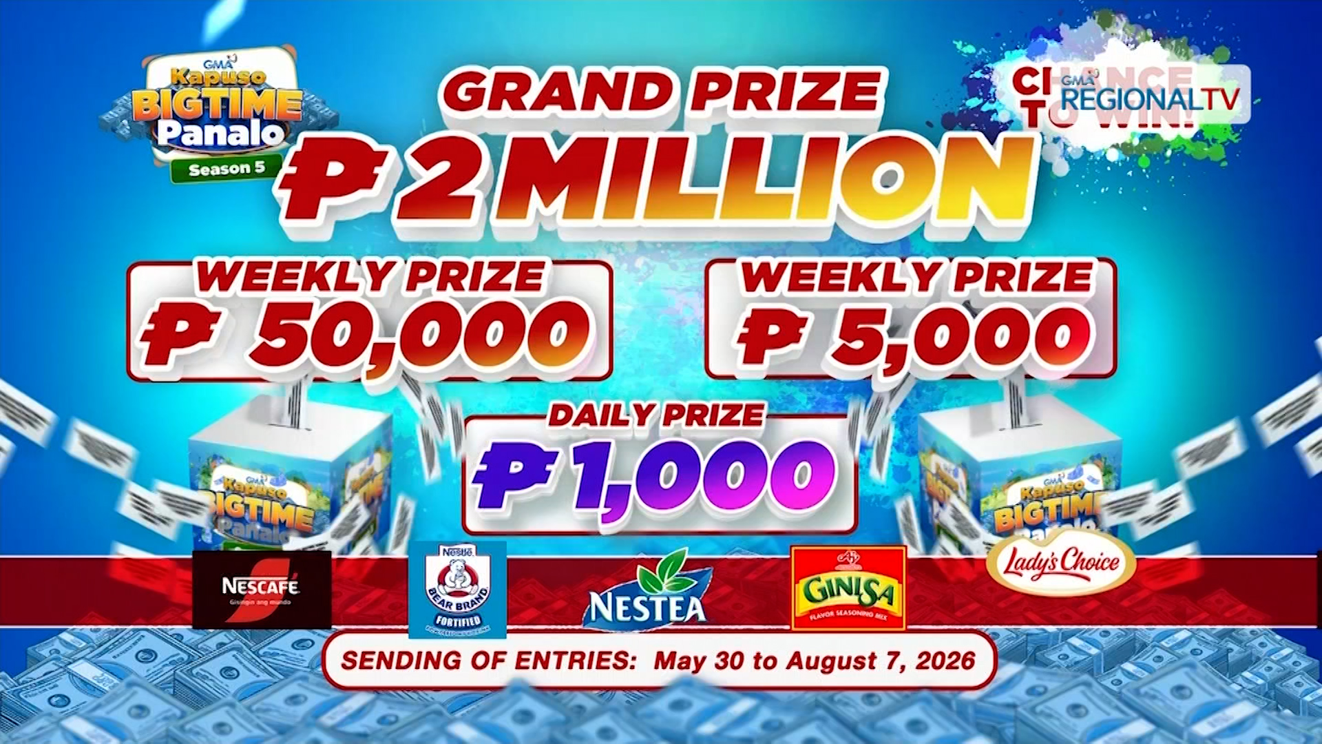 Sending of entries sang ‘Kapuso Bigtime Panalo’ season 5 | Ratsada Balita