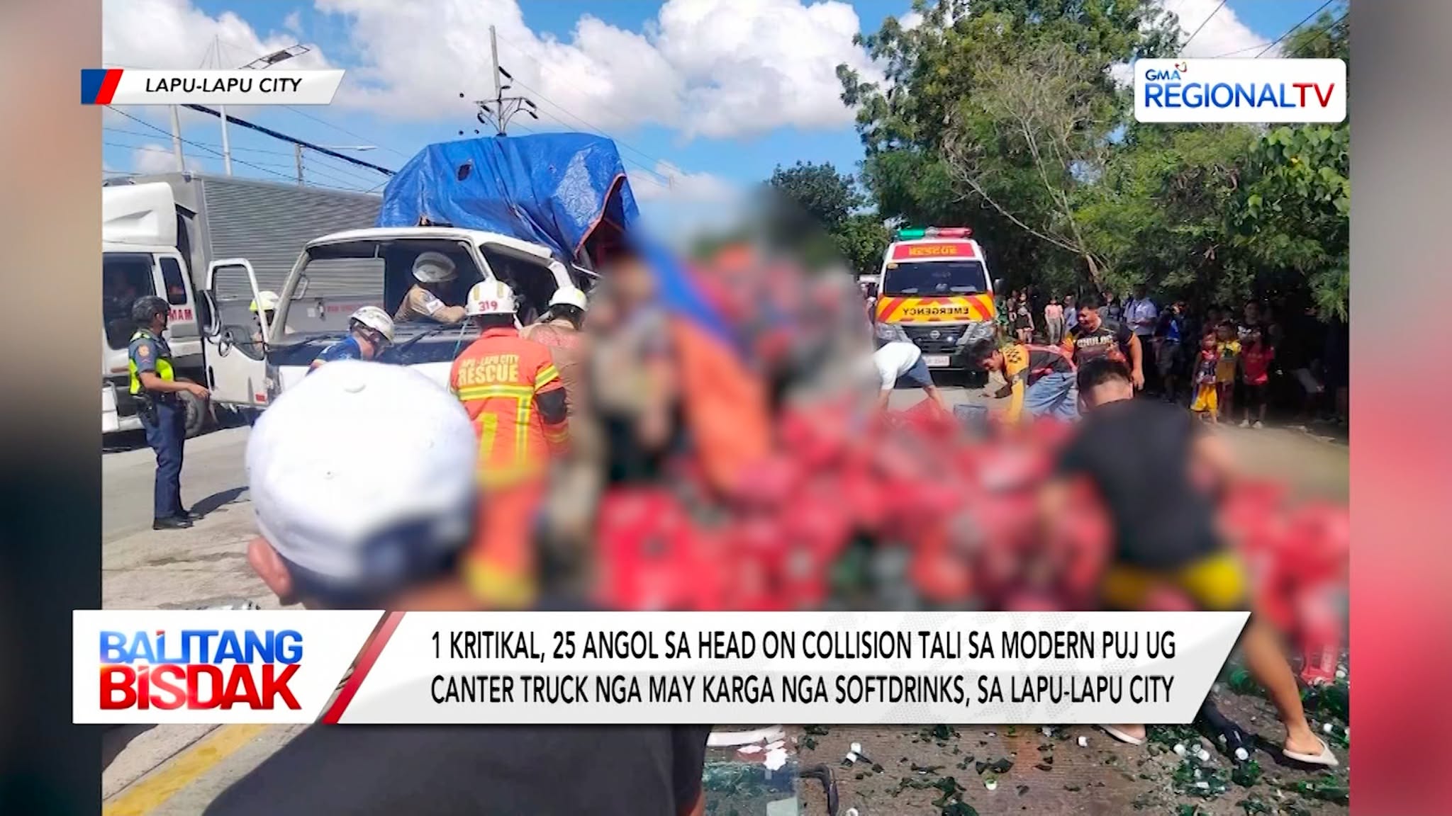 1 Kritikal, 25 Angol Human Nagbangga ang Modern PUJ ug Canter Truck | Balitang Bisdak