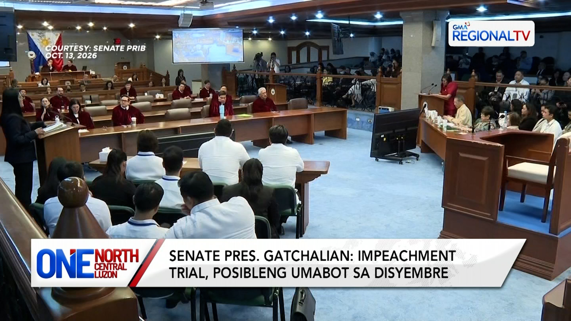 Impeachment Trial, posibleng umabot sa Disyembre | One North Central Luzon