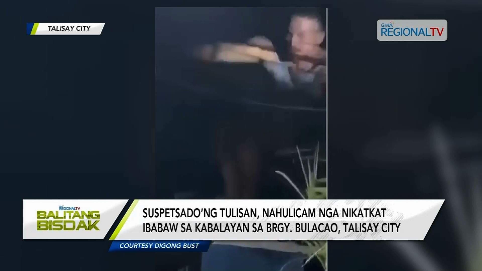 Pag-ikyas sa gipasanginlang tulisan, nahuli-cam