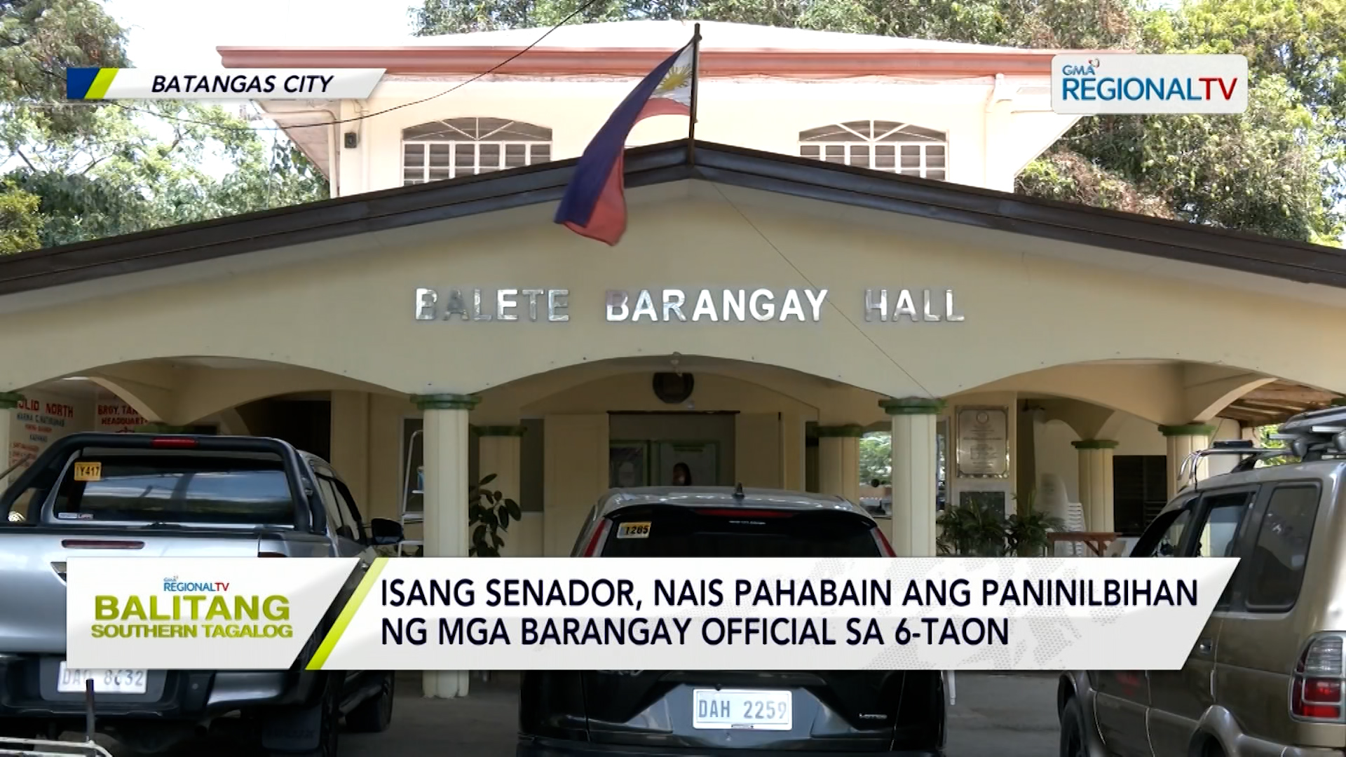 6-taon na paninilbihan ng mga Brgy. Official, ipinanukala sa senado