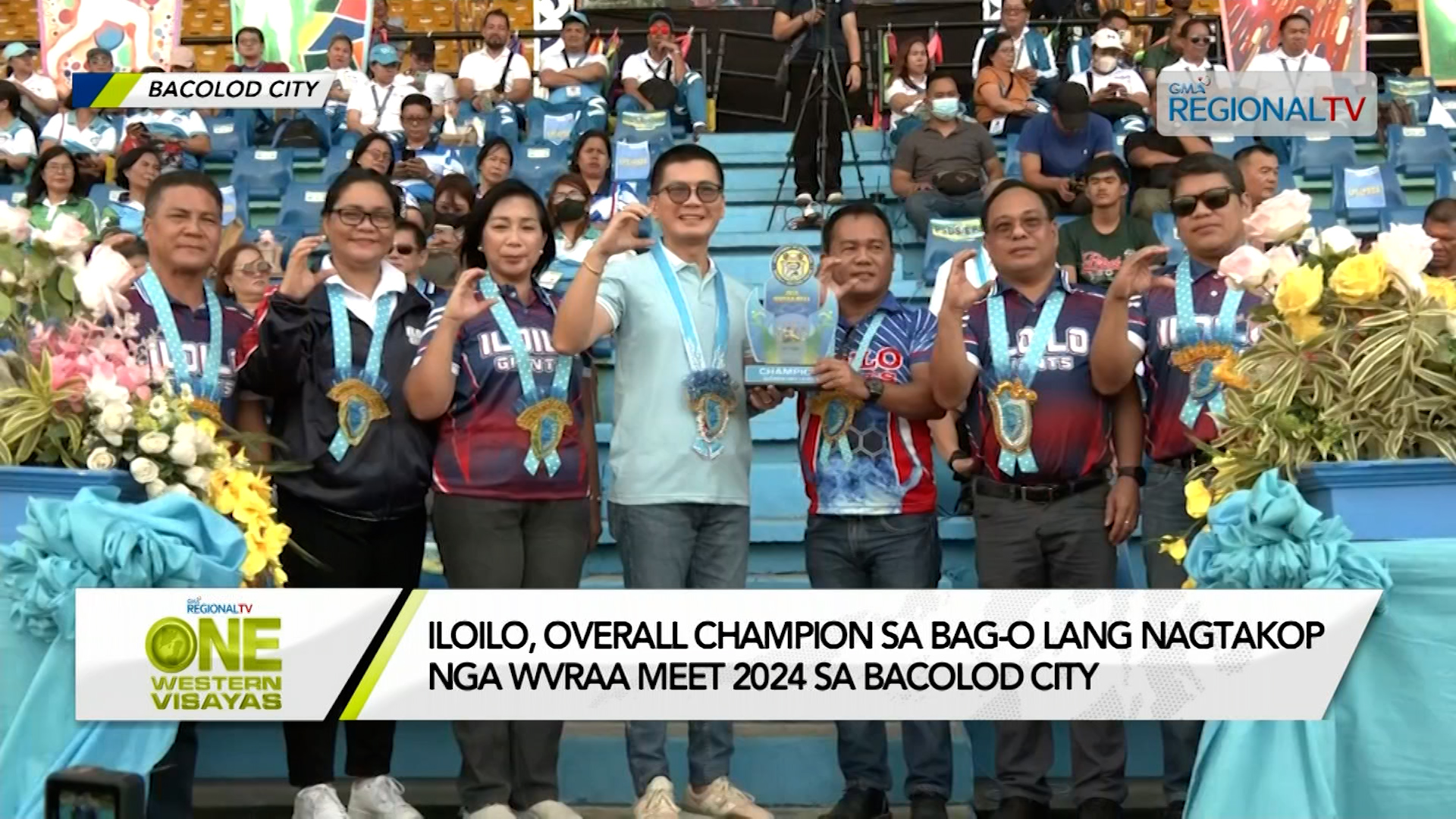 Iloilo, overall champion sa WVRAA Meet 2024 sa Bacolod City