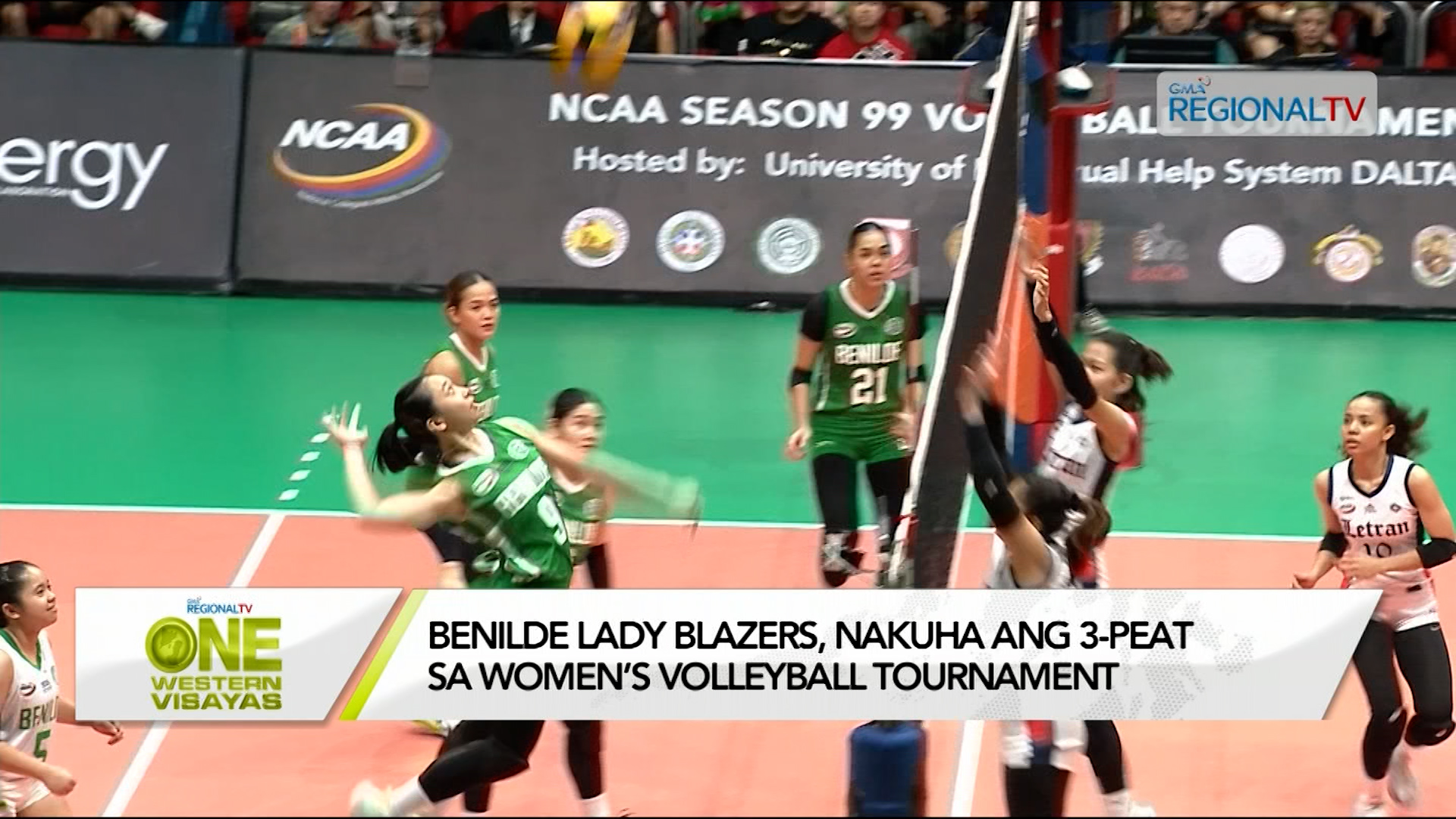 Benilde Lady Blazers kag Perpetual Altas, kampeon sa NCAA Volleyball Tournament