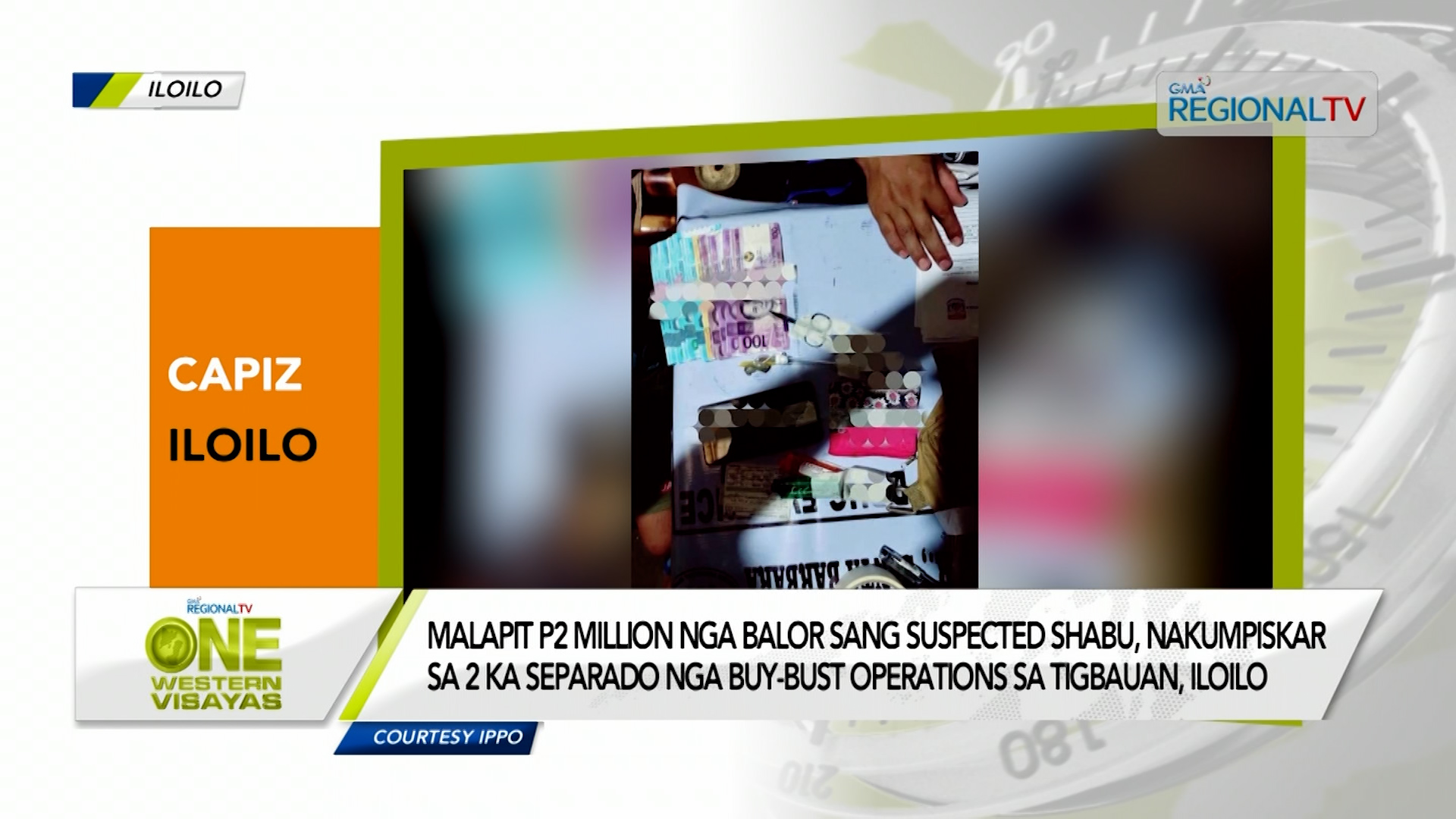 Halos P2 million nga balor sang suspected shabu nakumpiskar sa Tigbauan, Iloilo