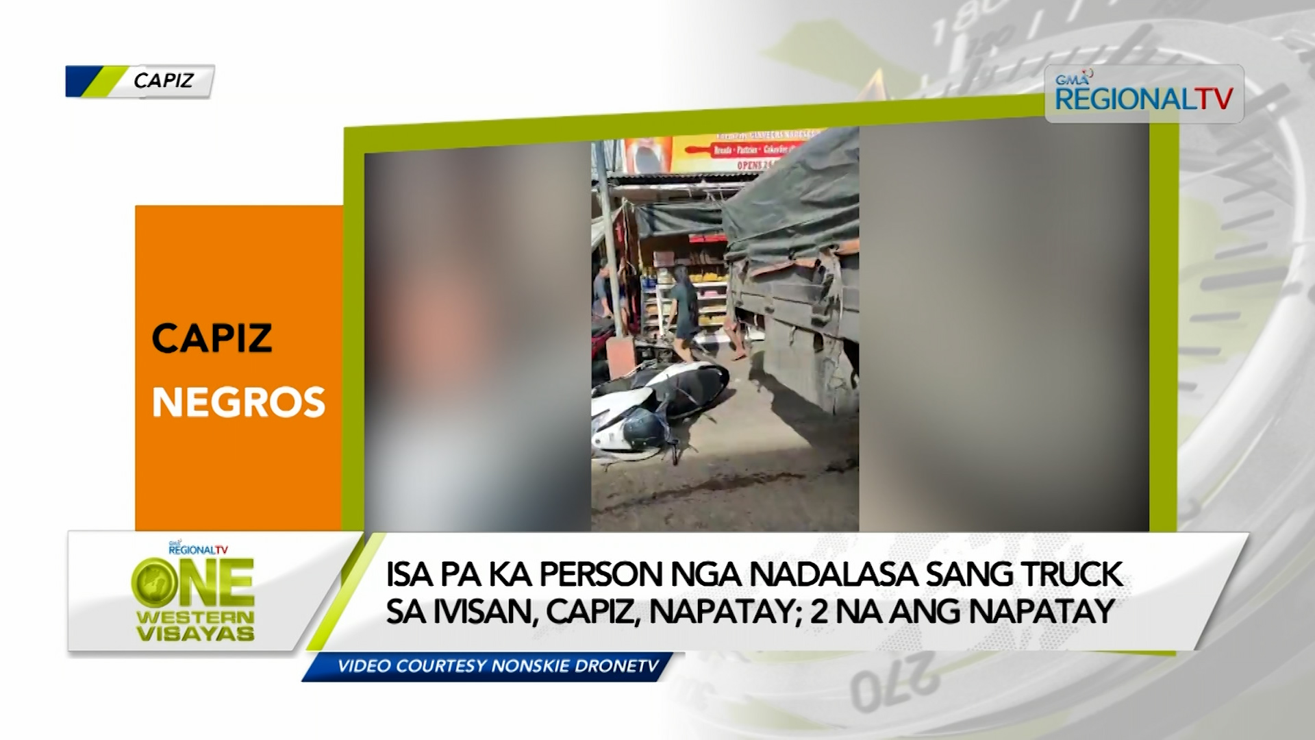 Isa pa ka persona nga nadalasa sang truck sa Ivisan, Capiz, napatay